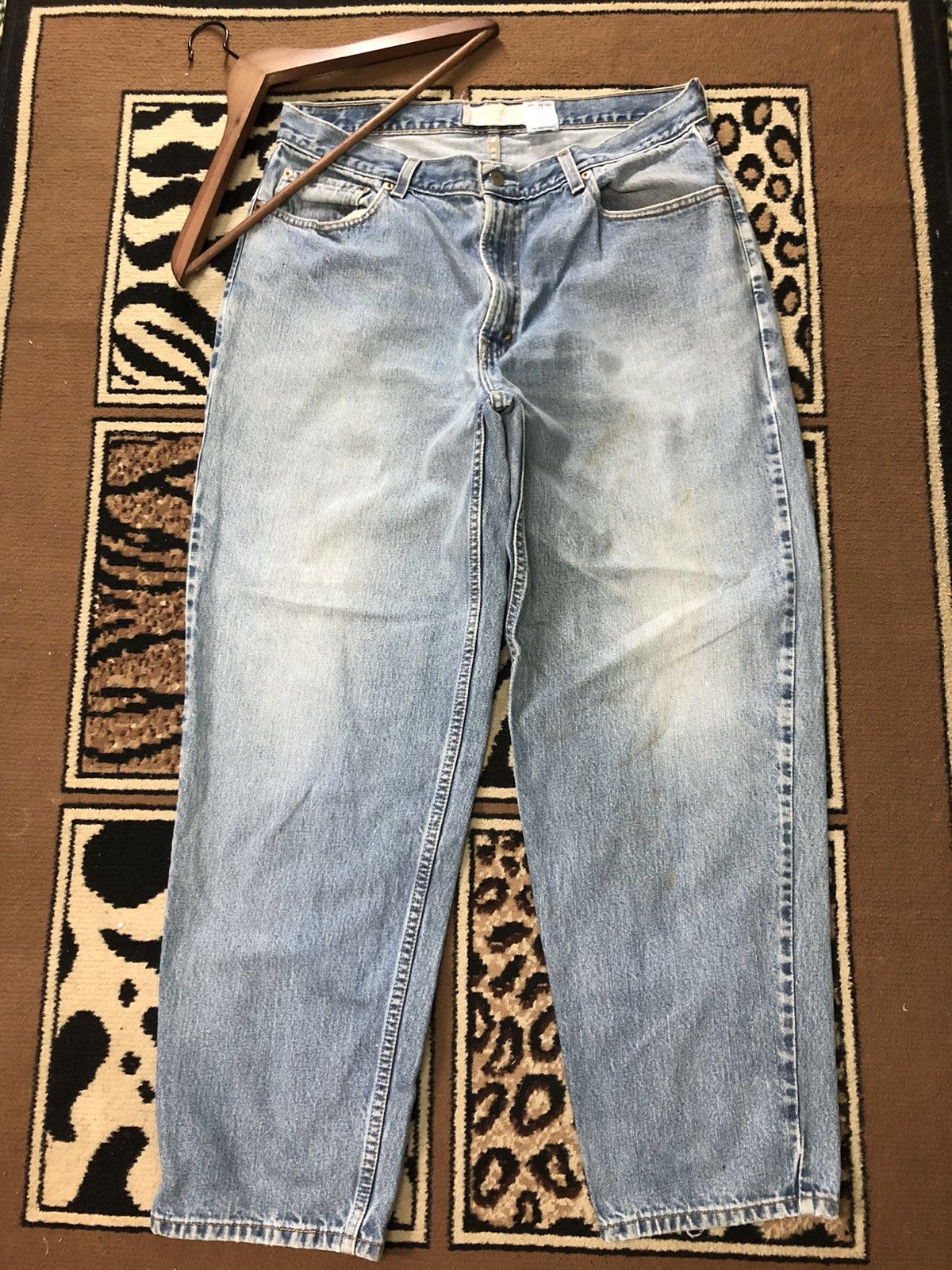 Levi's Vintage Clothing × Vintage VINTAGE 90s LEVIS 560 COMFORT FIT BLUE WASH DISTRESED DENIM Size US 34 / EU 50 - 8 Thumbnail