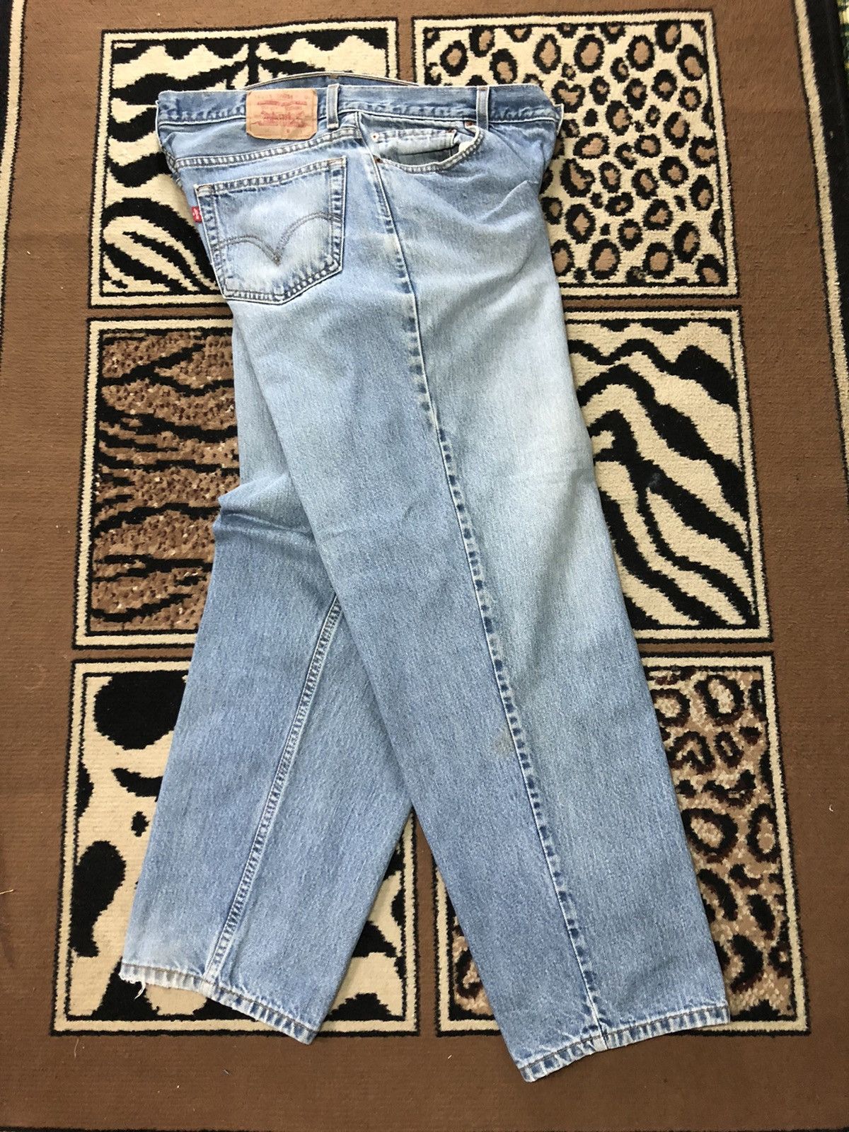 Levi's Vintage Clothing × Vintage VINTAGE 90s LEVIS 560 COMFORT FIT BLUE WASH DISTRESED DENIM Size US 34 / EU 50 - 6 Thumbnail