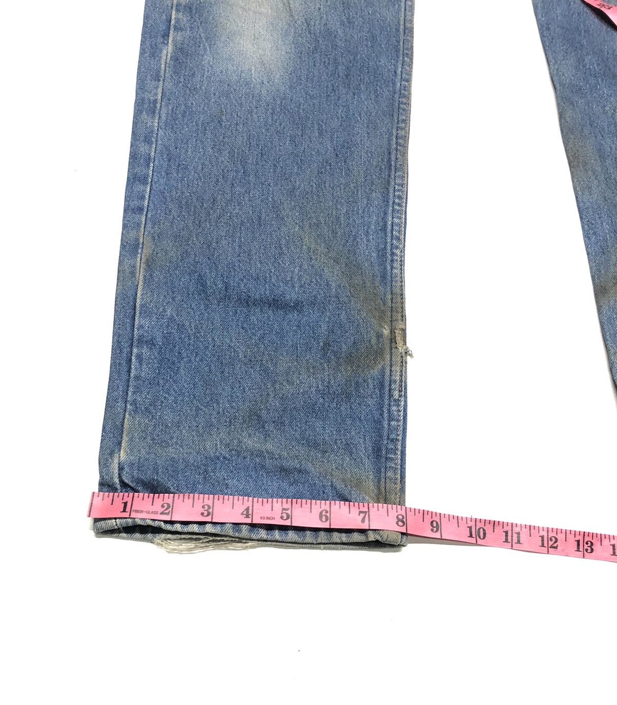 Levi's × Vintage VINTAGE 80s LEVI’S 501 RUSTY BLUE WASH DENIM USA 🇺🇸 Size US 33 - 17 Thumbnail