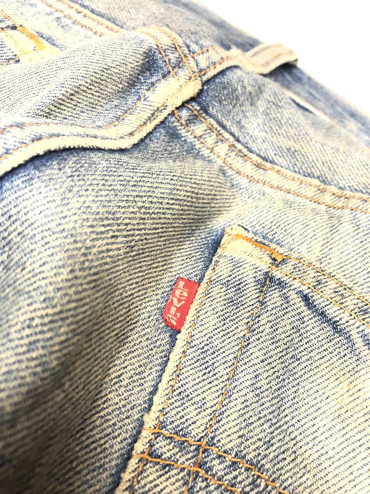 Levi's × Vintage VINTAGE 80s LEVI’S 501 RUSTY BLUE WASH DENIM USA 🇺🇸 Size US 33 - 5 Thumbnail