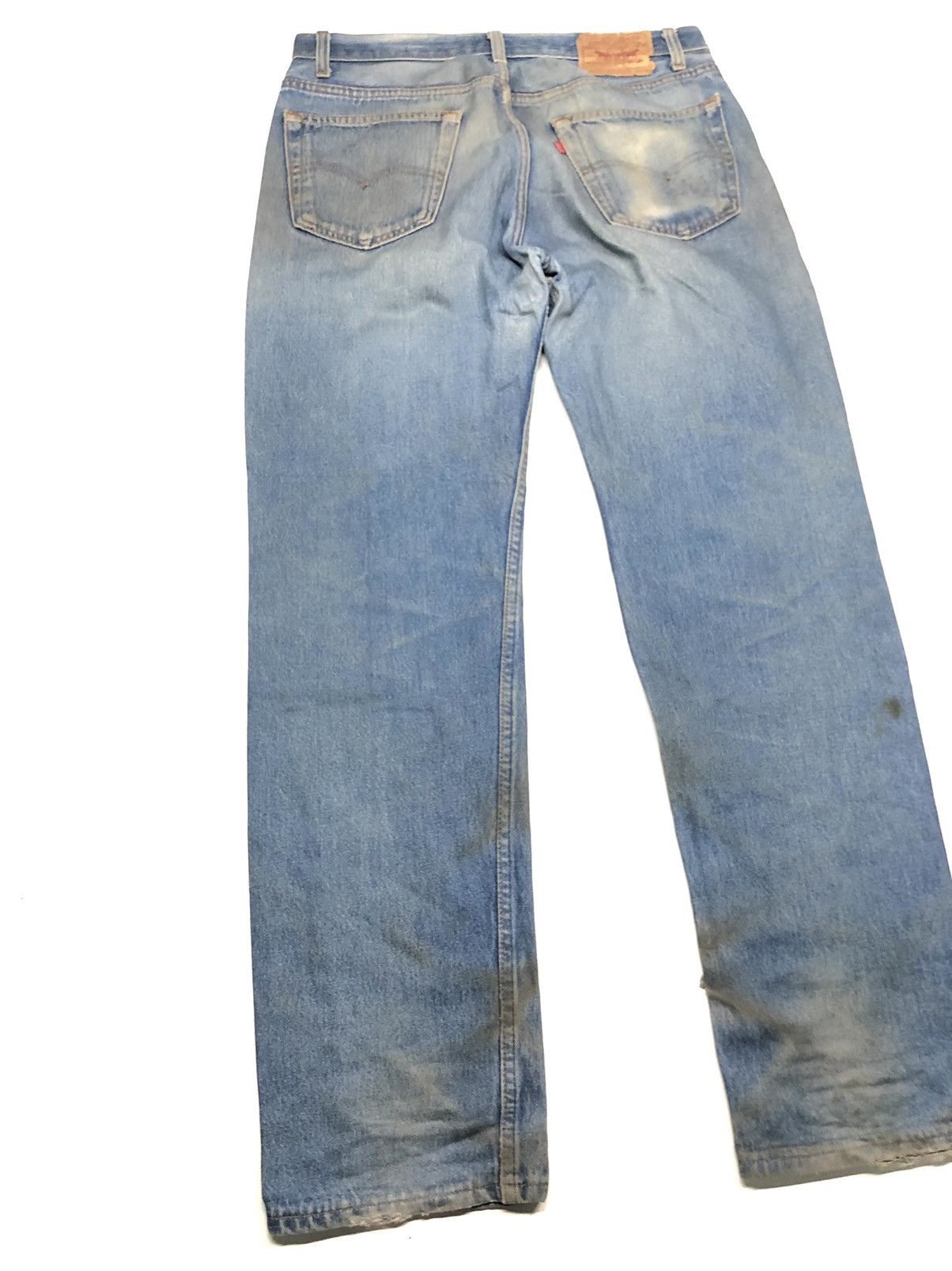 Levi's × Vintage VINTAGE 80s LEVI’S 501 RUSTY BLUE WASH DENIM USA 🇺🇸 Size US 33 - 2 Thumbnail
