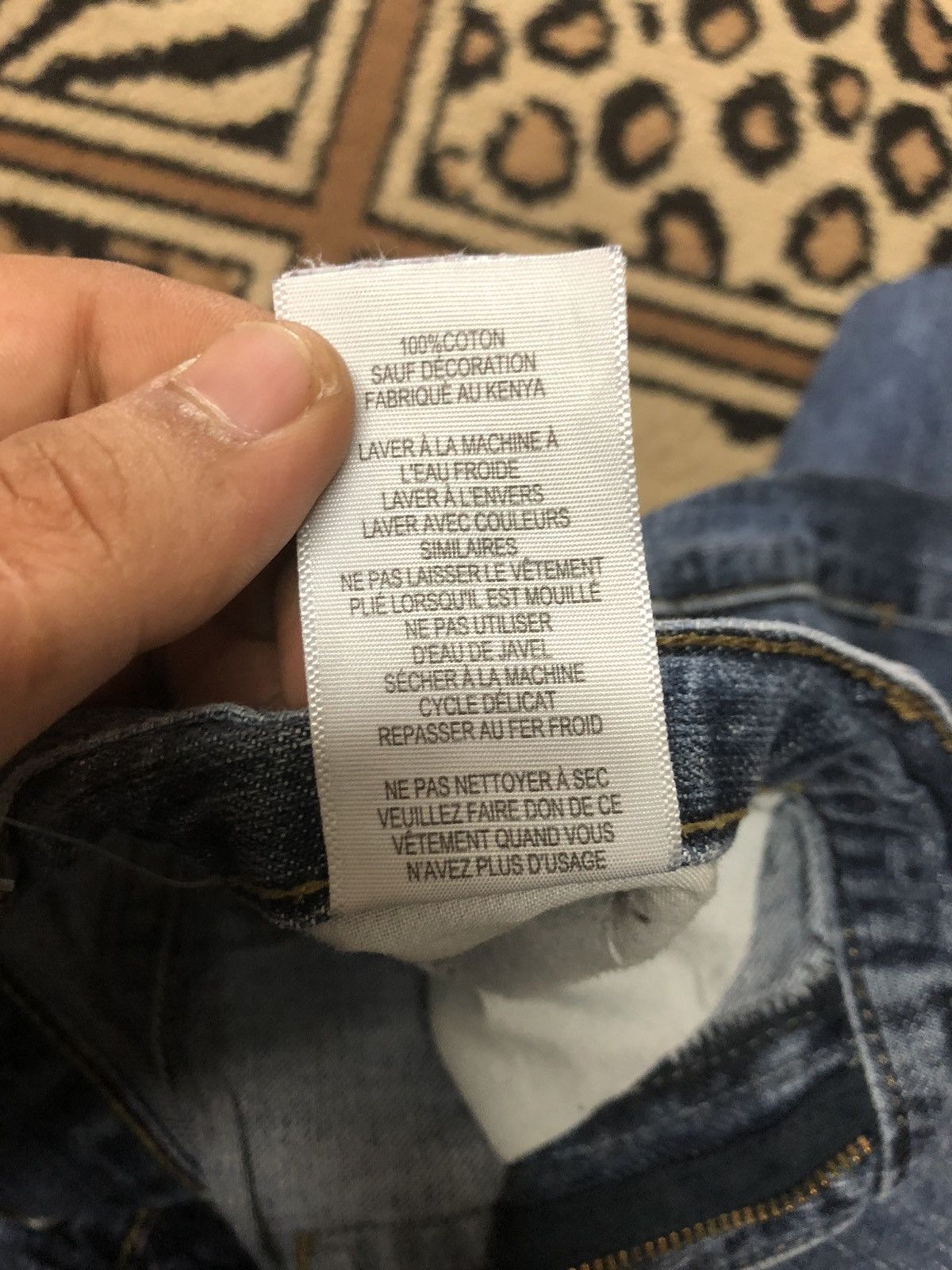 Levi's × Vintage VINTAGE 90s LEVIS 550tm RELAXED BLUE WASH DENIM Size US 33 - 14 Thumbnail