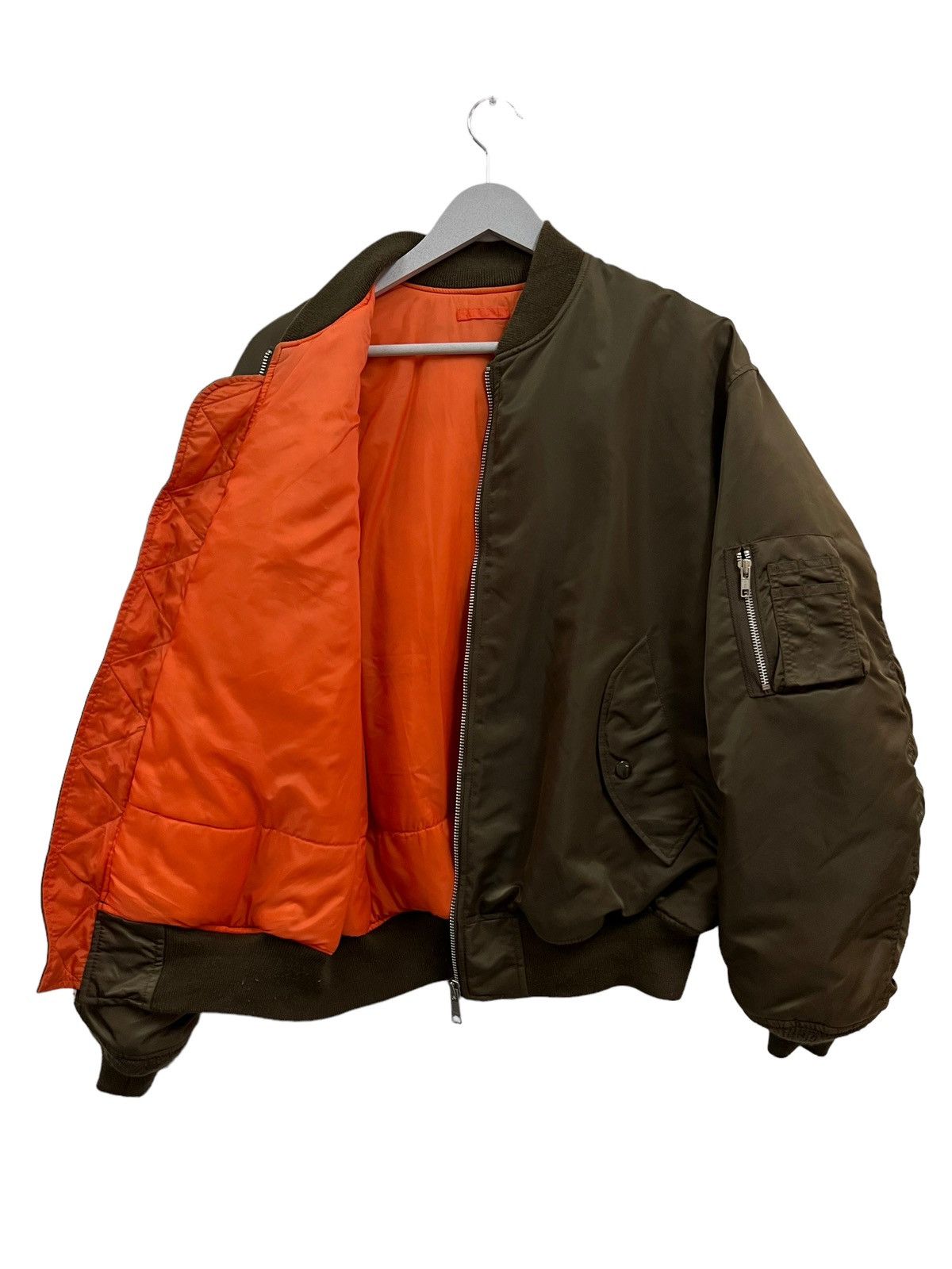 20471120 × Japanese Brand × Vintage 💥 Vintage Riot Paper 2047 Uniqlo bomber jacket Size US XL / EU 56 / 4 - 11 Thumbnail