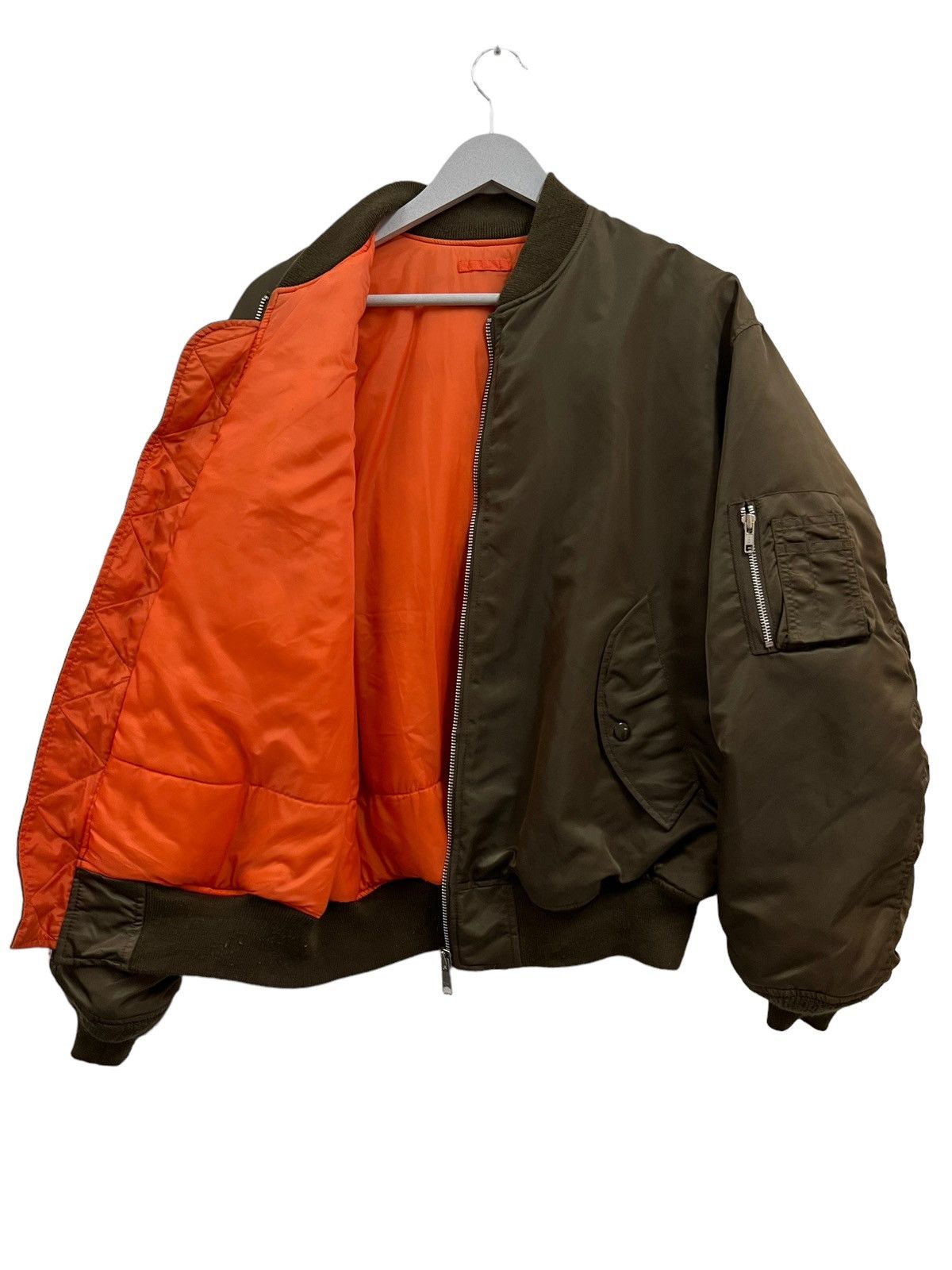 20471120 × Japanese Brand × Vintage 💥 Vintage Riot Paper 2047 Uniqlo bomber jacket Size US XL / EU 56 / 4 - 12 Thumbnail