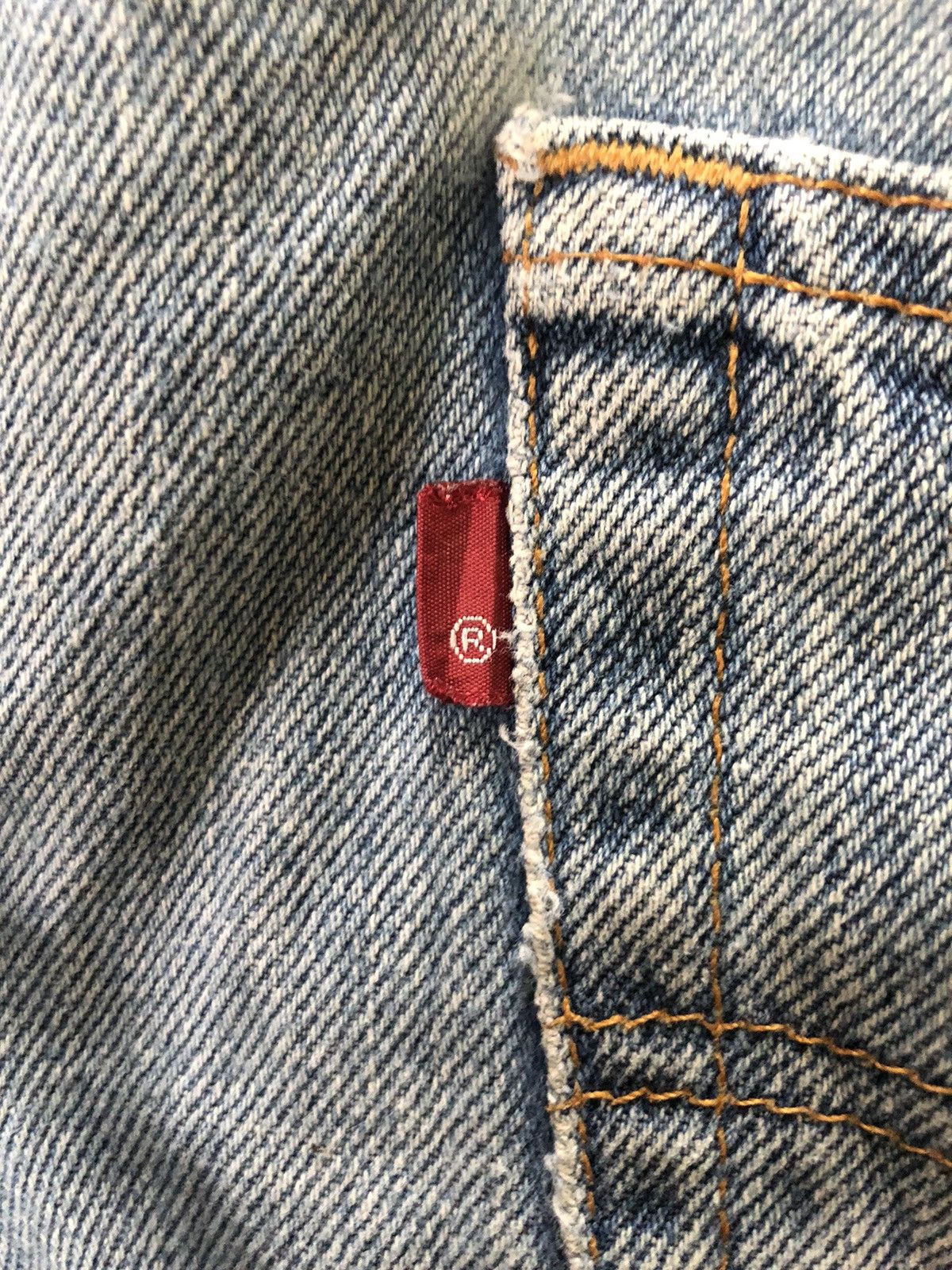 Levi's × Vintage VINTAGE90s LEVIS 505 REGULAR FIT STRAIGH LEG BLUE WASH DENI Size US 34 / EU 50 - 9 Thumbnail