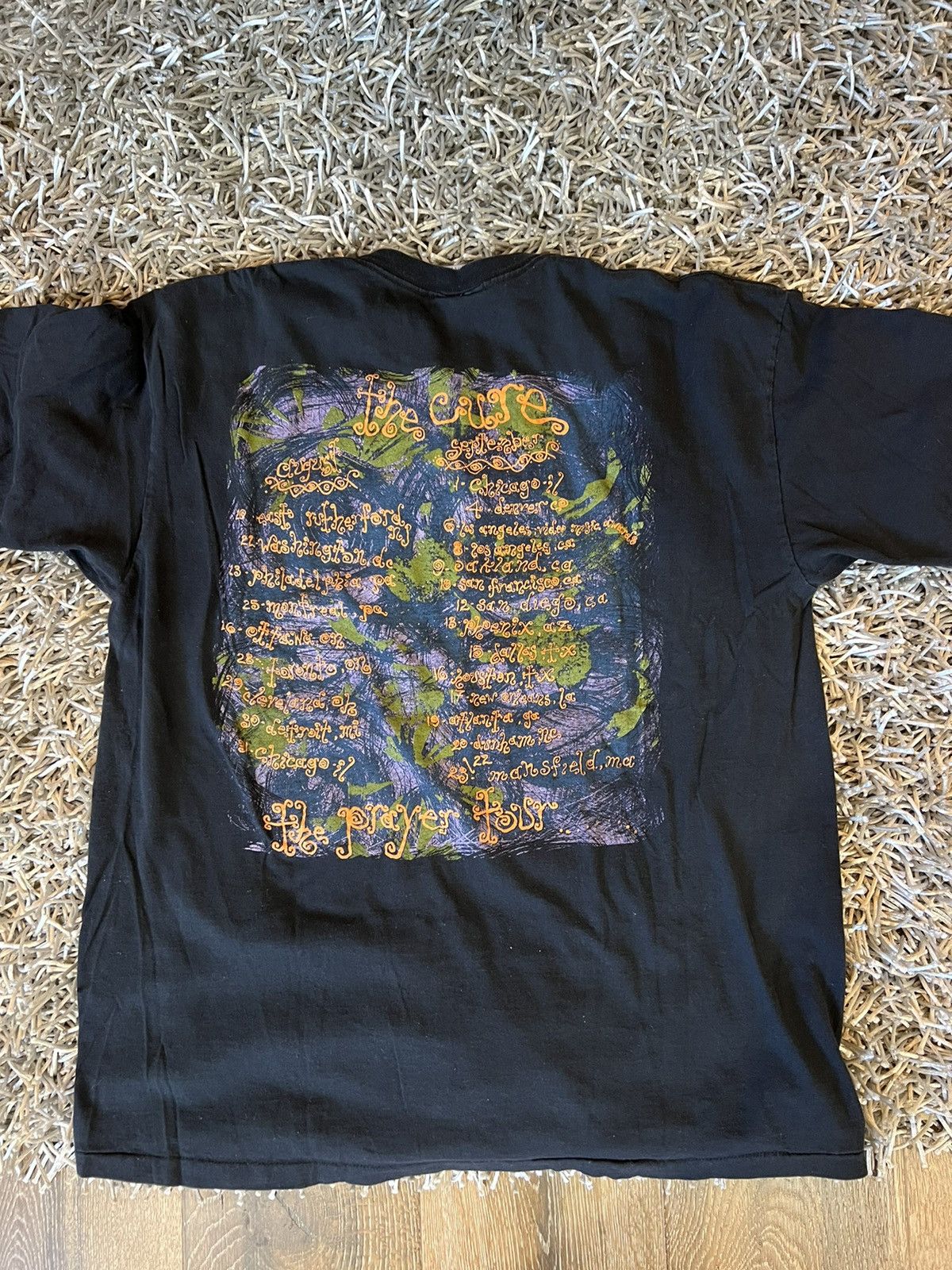 Band Tees × The Cure × Vintage Vintage 1989 The Cure The Prayer Tour Band Tee Size US L / EU 52-54 / 3 - 2 Thumbnail