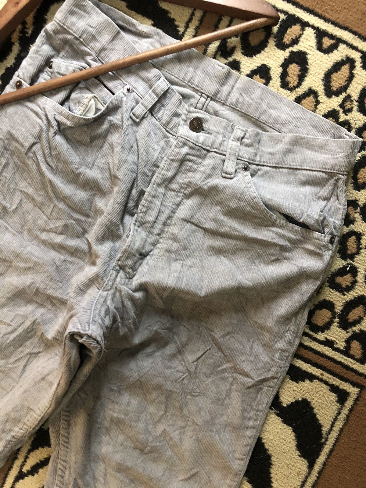 Levi's × Vintage VINTAGE 80s LEVIS 517 WHITE TAB CORDUROY PANTS MADE IN USA Size US 31 - 3 Thumbnail