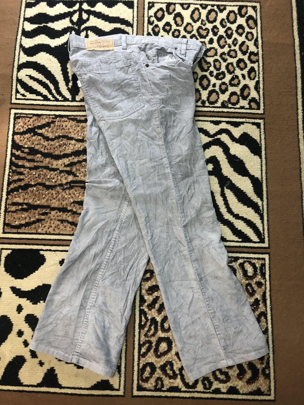 Levi's × Vintage VINTAGE 80s LEVIS 517 WHITE TAB CORDUROY PANTS MADE IN USA Size US 31 - 12 Thumbnail