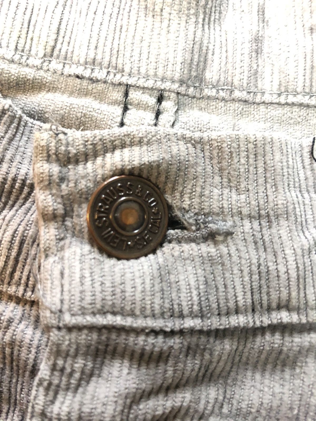 Levi's × Vintage VINTAGE 80s LEVIS 517 WHITE TAB CORDUROY PANTS MADE IN USA Size US 31 - 4 Thumbnail