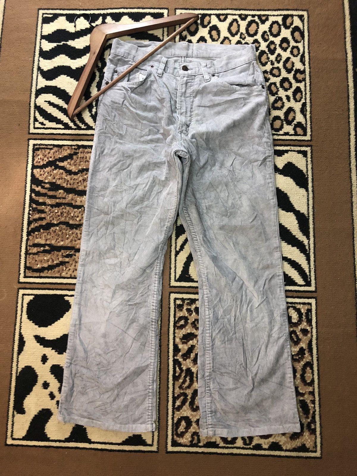Levi's × Vintage VINTAGE 80s LEVIS 517 WHITE TAB CORDUROY PANTS MADE IN USA Size US 31 - 2 Thumbnail