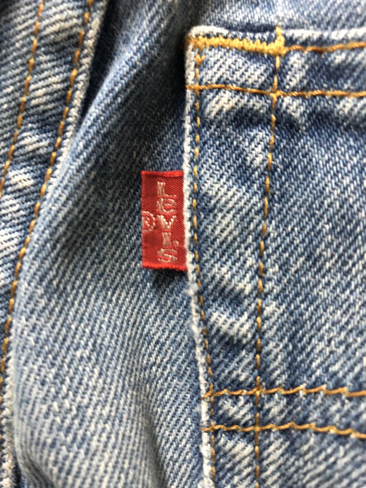 Levi's Vintage Clothing × Vintage VINTAGE 90s LEVIS 615 BLUE WASH DISTRESSED DENIM Size US 29 - 9 Thumbnail