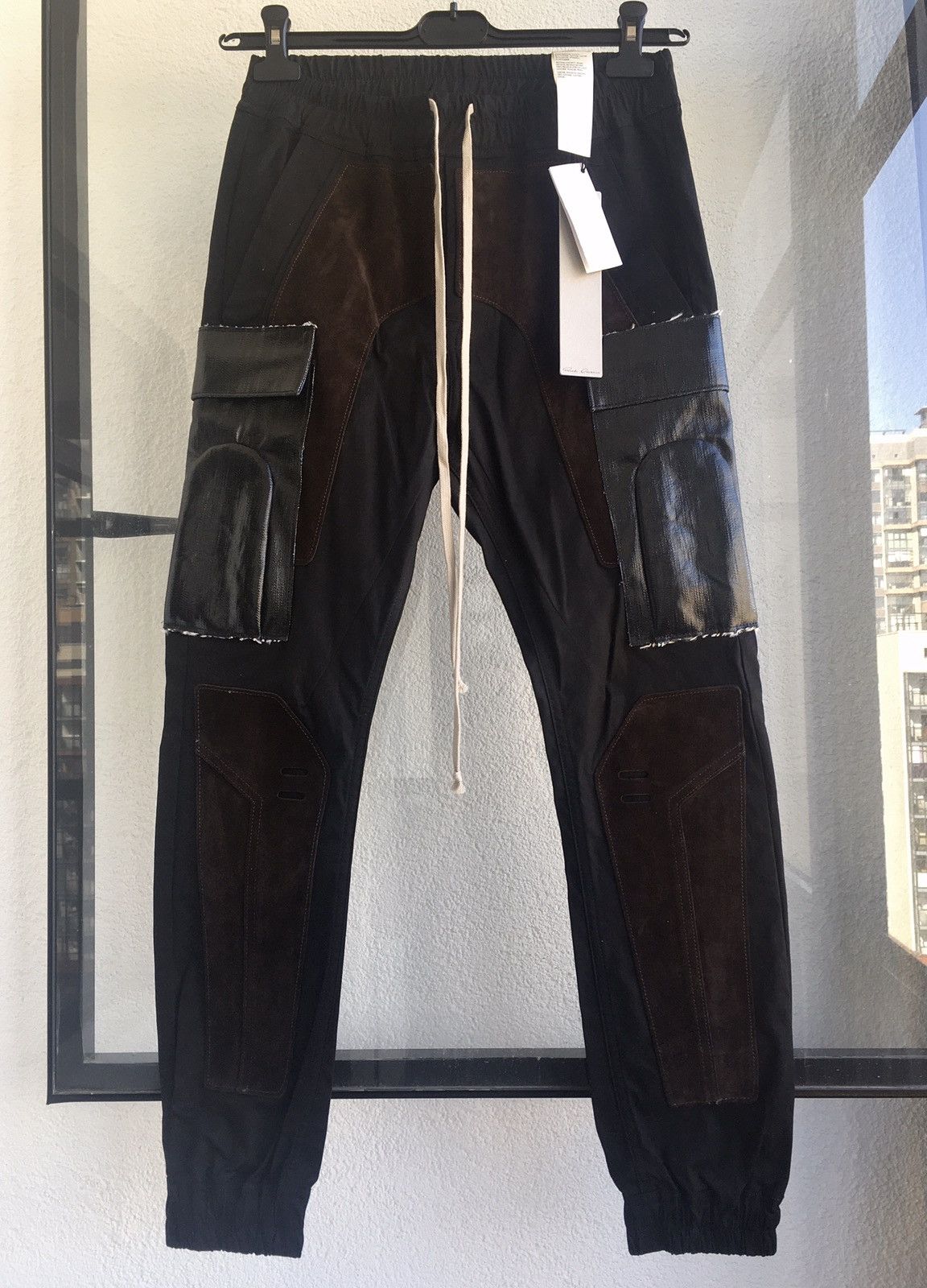Rick Owens NEW 💥 SUEDE CARGO JOGGER LARRY ASAP ROCKY TRAVIS SCOTT 46 Size US 30 / EU 46 - 3 Thumbnail