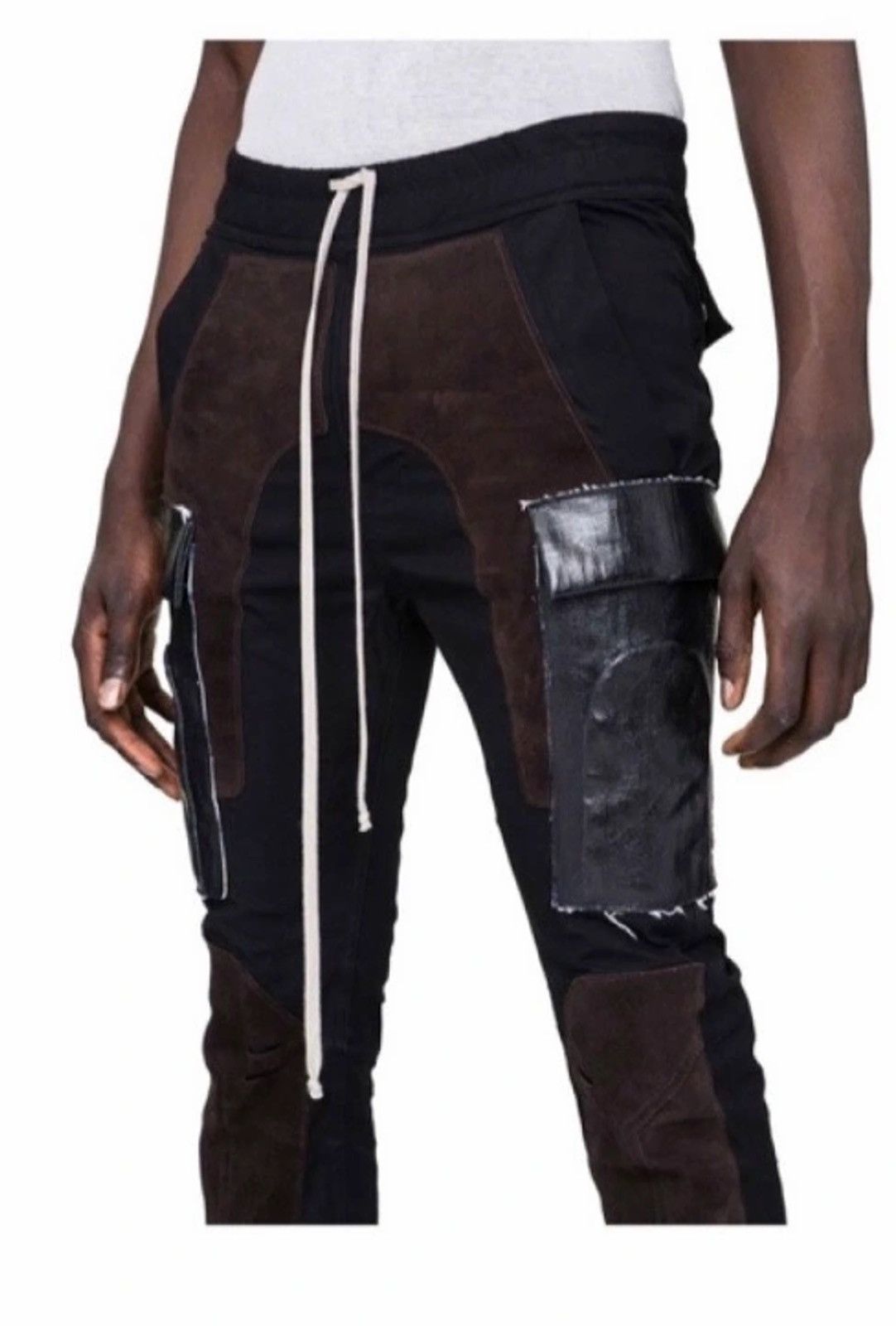 Rick Owens NEW 💥 SUEDE CARGO JOGGER LARRY ASAP ROCKY TRAVIS SCOTT 46 Size US 30 / EU 46 - 2 Thumbnail