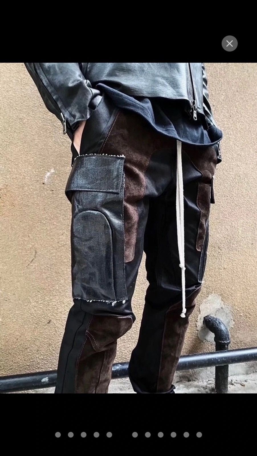 Rick Owens NEW 💥 SUEDE CARGO JOGGER LARRY ASAP ROCKY TRAVIS SCOTT 46 Size US 30 / EU 46 - 4 Thumbnail