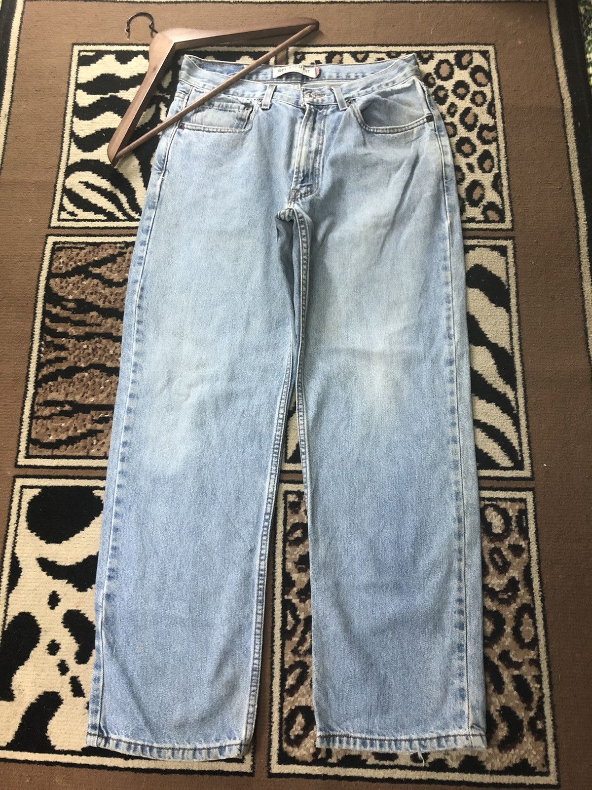 Levi's Vintage Clothing × Vintage VINTAGE 90s LEVIS 550 RELAXED FIT BLUE WASH DENIM Size US 32 / EU 48 - 2 Thumbnail