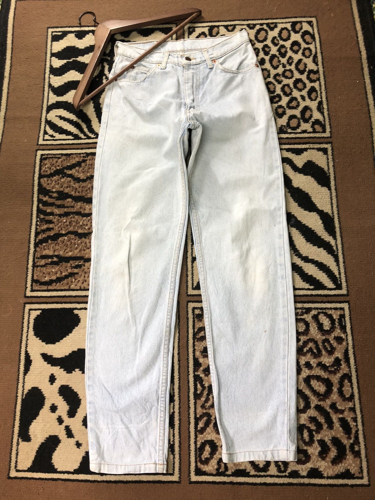 Levi's Vintage Clothing × Vintage VINTAGE 90s LEVIS 310 OREN TAB LIGHT BLUE WASH DENIM Size US 26 / EU 42 - 2 Thumbnail