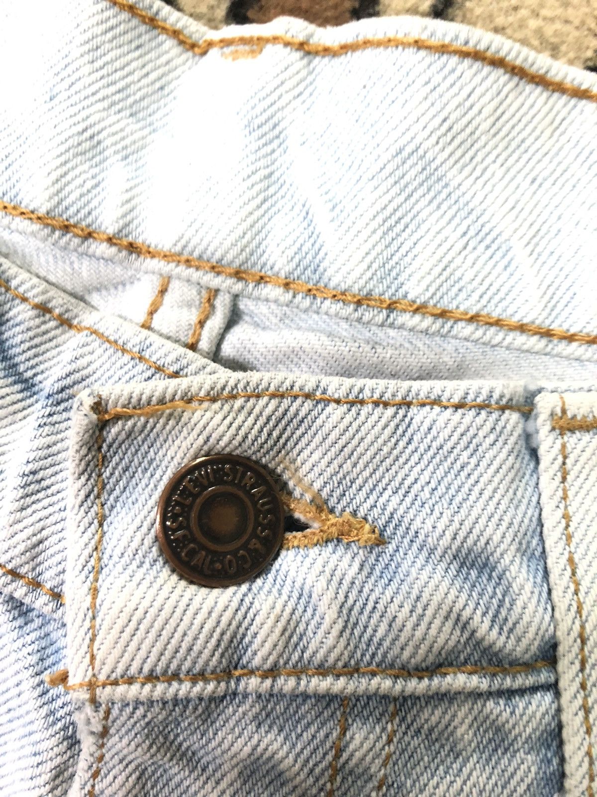 Levi's Vintage Clothing × Vintage VINTAGE 90s LEVIS 310 OREN TAB LIGHT BLUE WASH DENIM Size US 26 / EU 42 - 4 Thumbnail