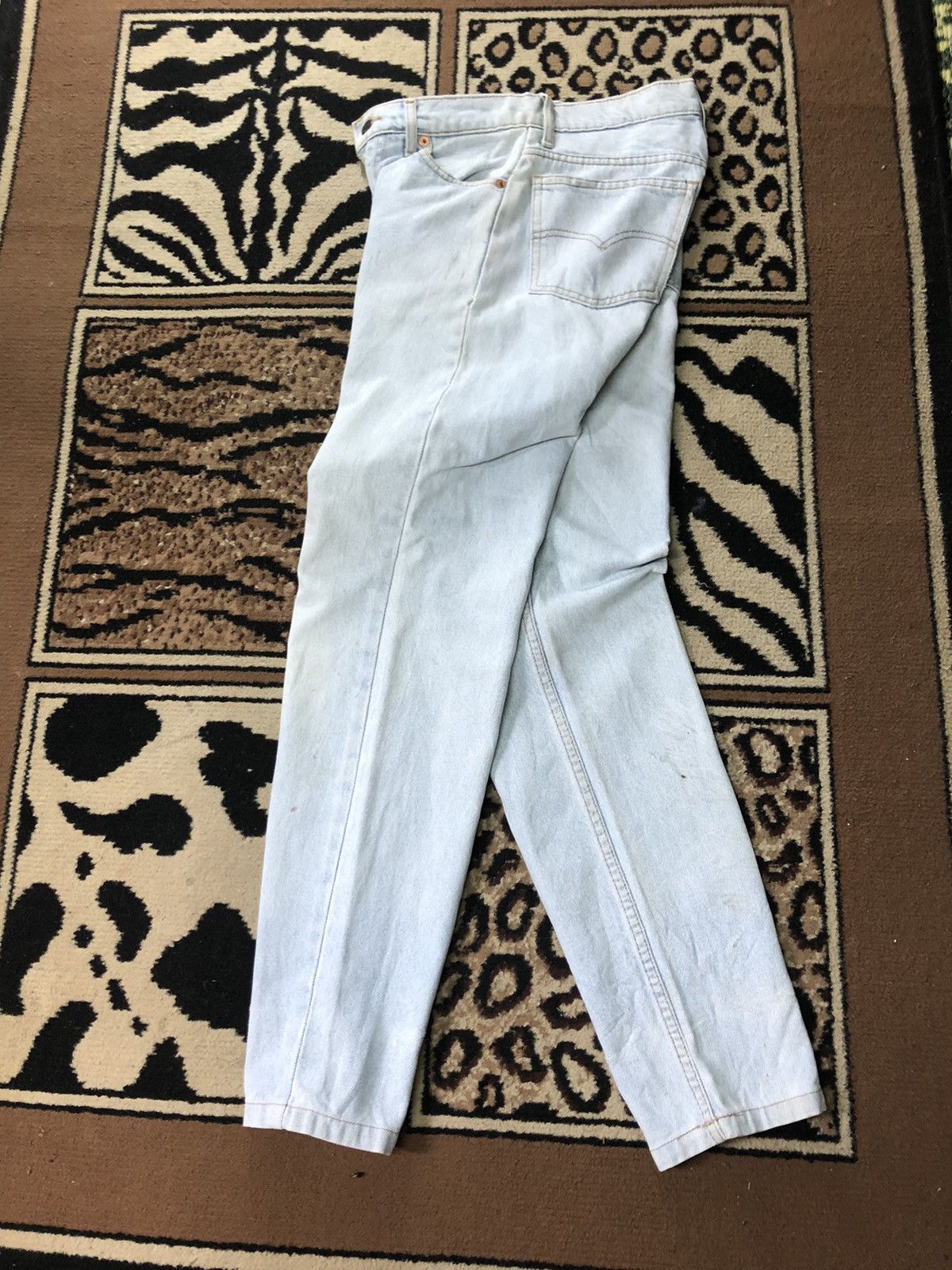 Levi's Vintage Clothing × Vintage VINTAGE 90s LEVIS 310 OREN TAB LIGHT BLUE WASH DENIM Size US 26 / EU 42 - 11 Thumbnail