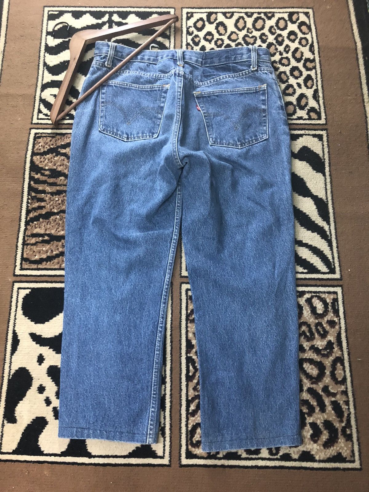 Levi's × Vintage VINTAGE 90s LEVIS 501 QUARTER SHORT BLUE WASH DENIM USA Size US 34 / EU 50 - 8 Thumbnail