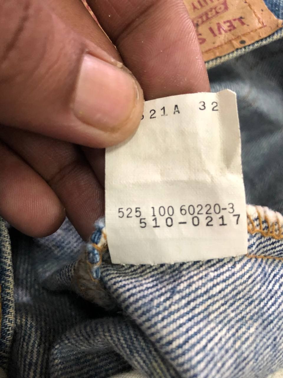 Levi's × Vintage Sick🔥Vintage Levis 510 Painted Size US 30 / EU 46 - 6 Thumbnail