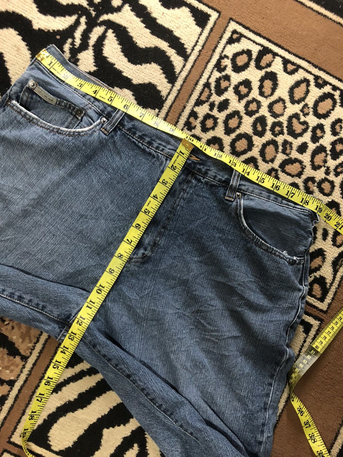 Calvin Klein × Vintage VINTAGE CALVIN KLEIN BLUE WASH DENIM Size US 38 / EU 54 - 13 Thumbnail