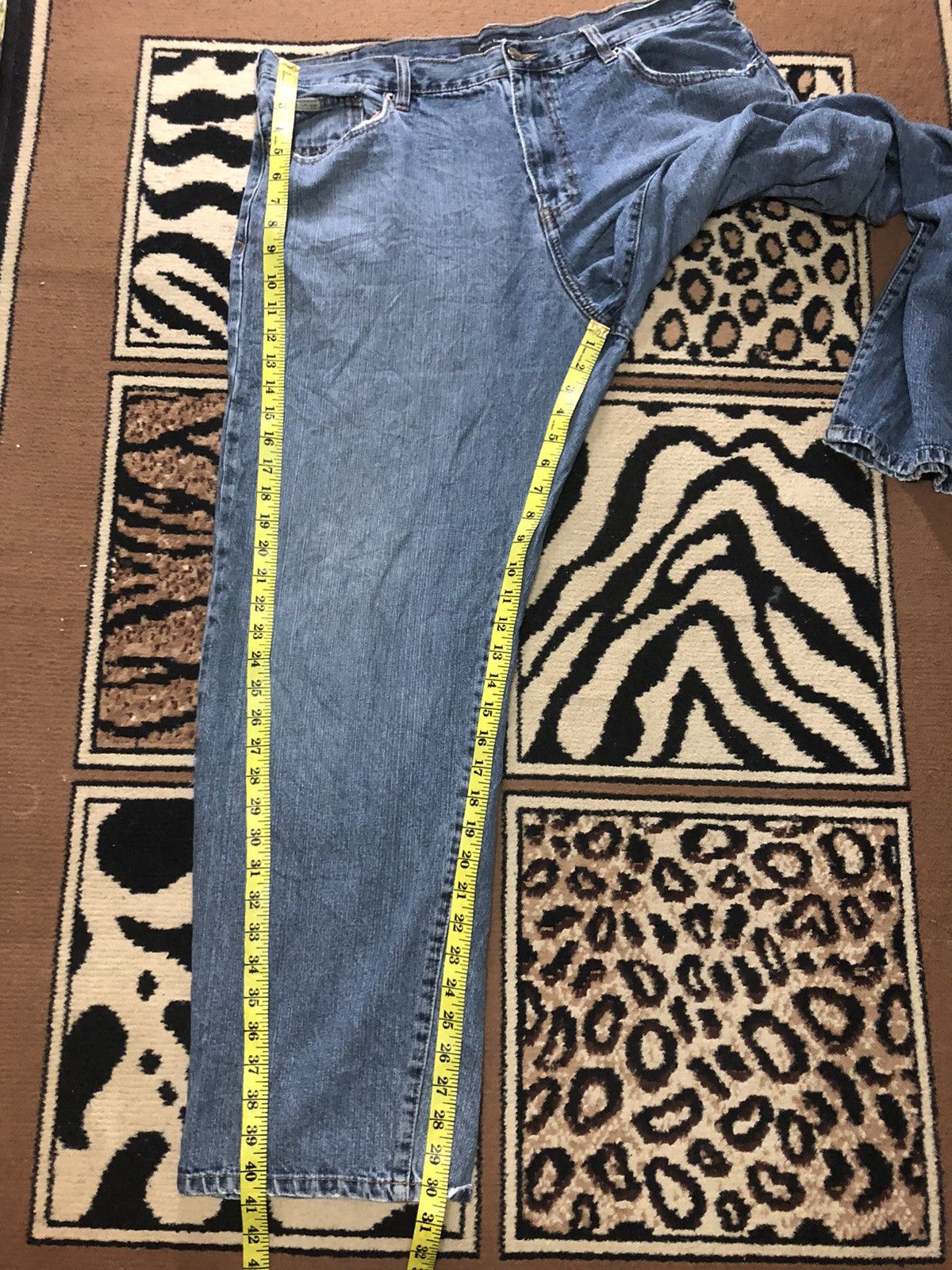 Calvin Klein × Vintage VINTAGE CALVIN KLEIN BLUE WASH DENIM Size US 38 / EU 54 - 14 Thumbnail