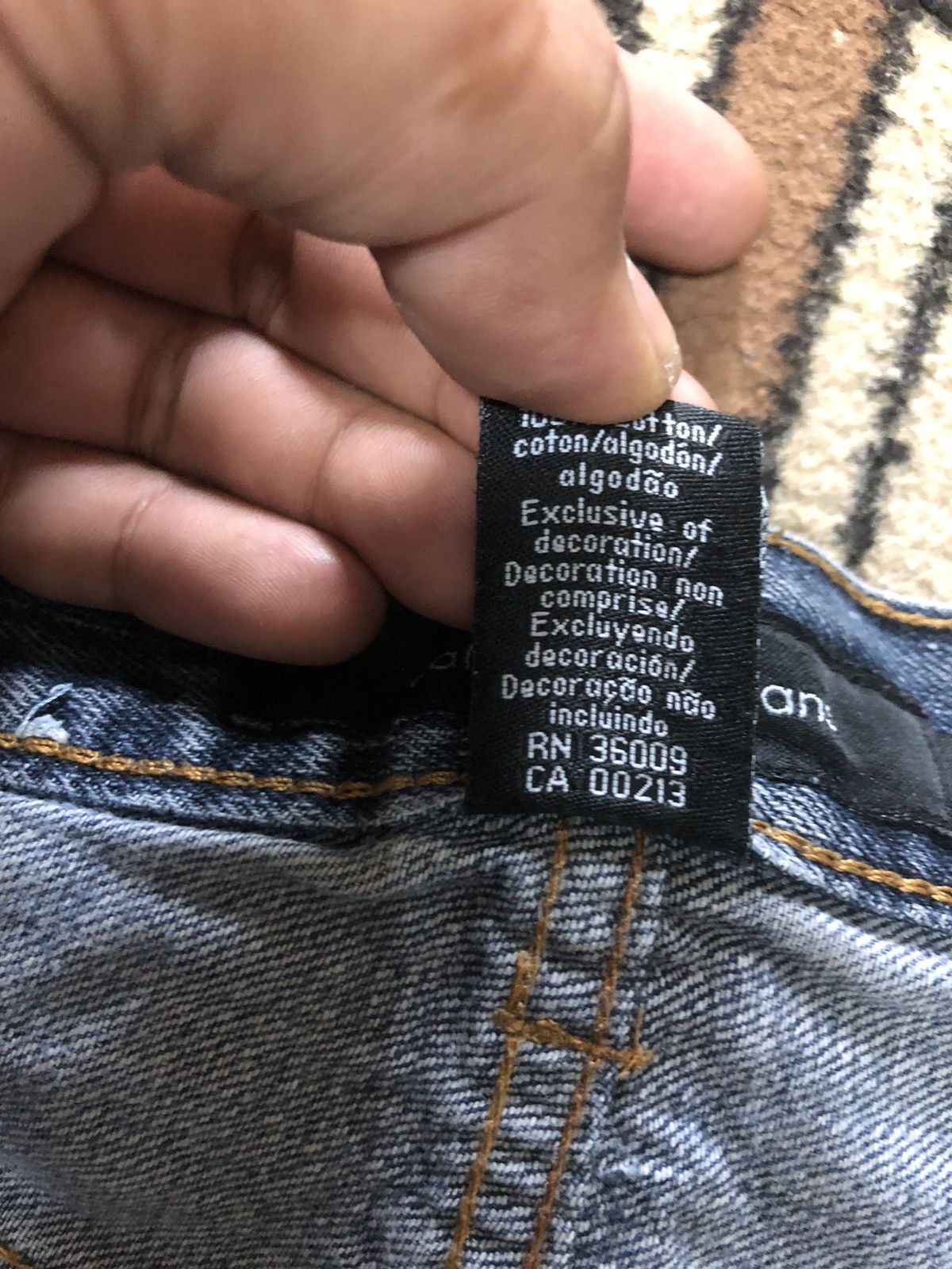 Calvin Klein × Vintage VINTAGE CALVIN KLEIN BLUE WASH DENIM Size US 38 / EU 54 - 12 Thumbnail