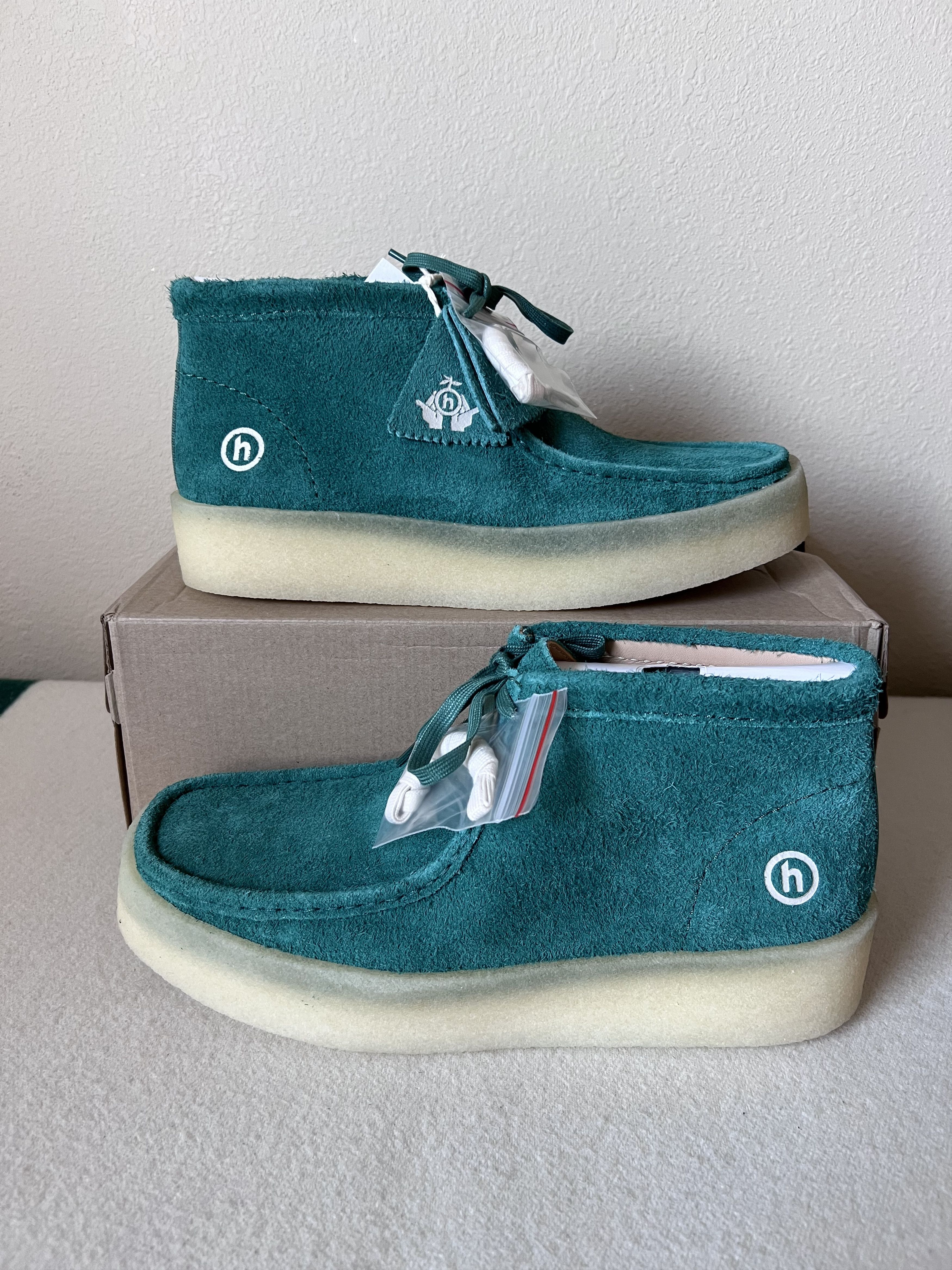 Clarks × HIDDEN Clarks Hidden NY Wallabee Cup Boot Green Size US 11 / EU 44 - 2 Thumbnail