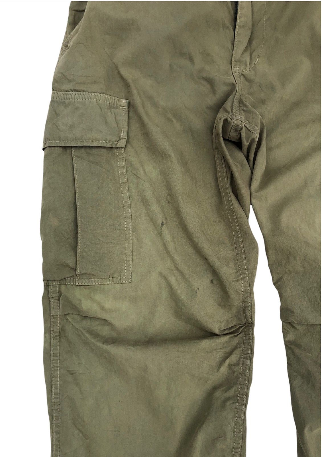 Beams Plus 🔥Japanese Beams Plus Olive Green Cargo Pants🔥 Size US 32 / EU 48 - 7 Thumbnail