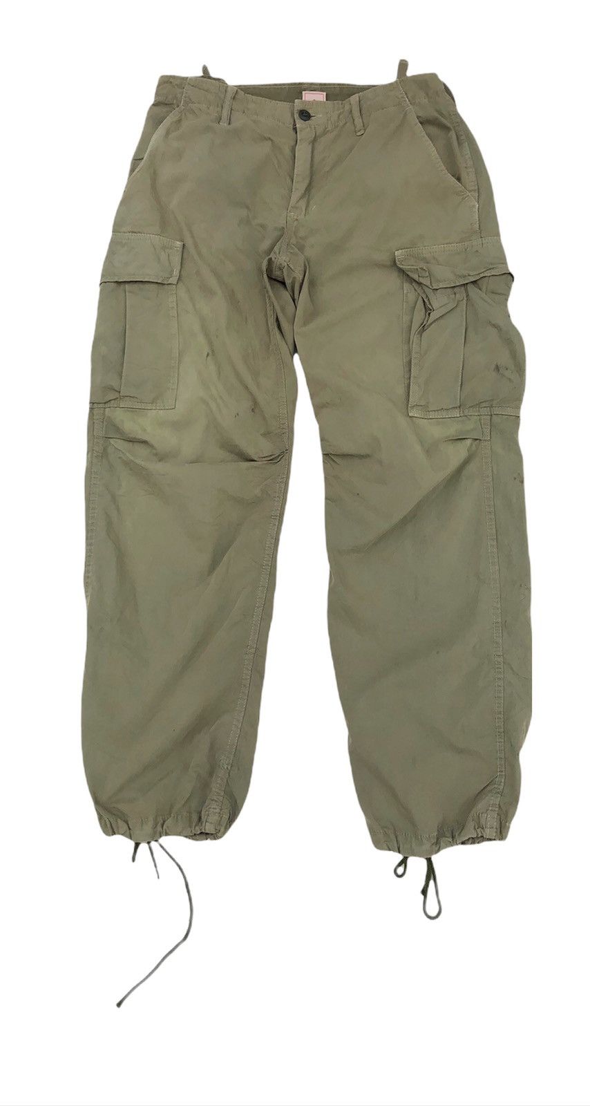 Beams Plus 🔥Japanese Beams Plus Olive Green Cargo Pants🔥 Size US 32 / EU 48 - 1 Thumbnail