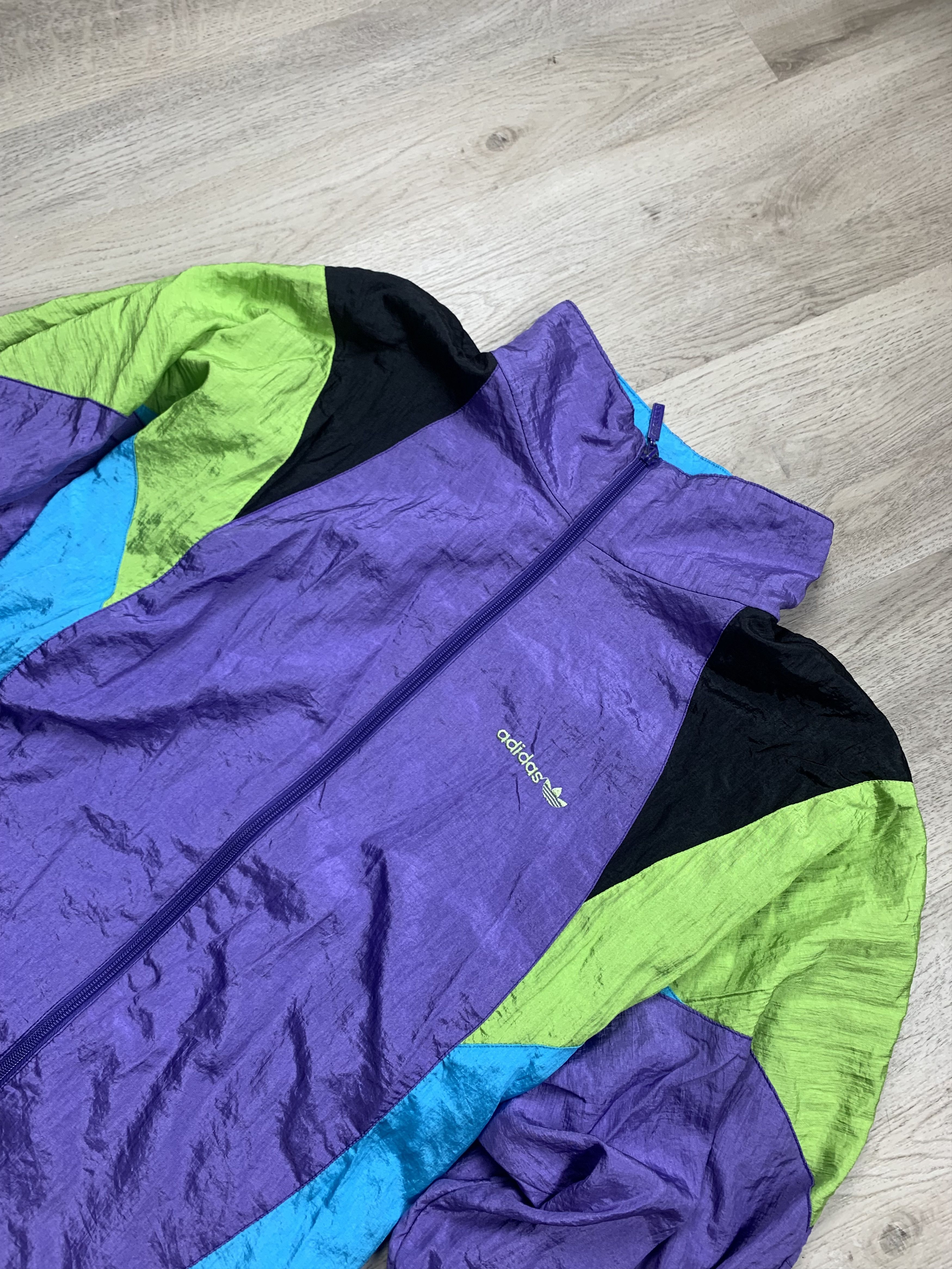 Adidas ADIDAS 90s Vintage Mens Track Suit Jacket & Pants Size US L / EU 52-54 / 3 - 5 Thumbnail
