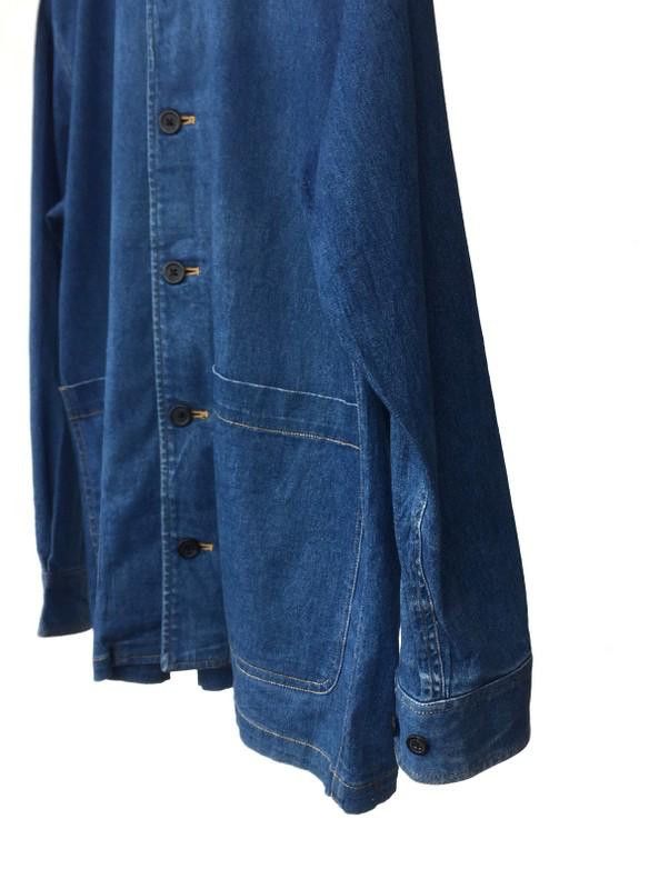 Indigo 🔥Japanese Aqua Blue Indigo Chore Denim Jackets🔥 Size US S / EU 44-46 / 1 - 4 Thumbnail