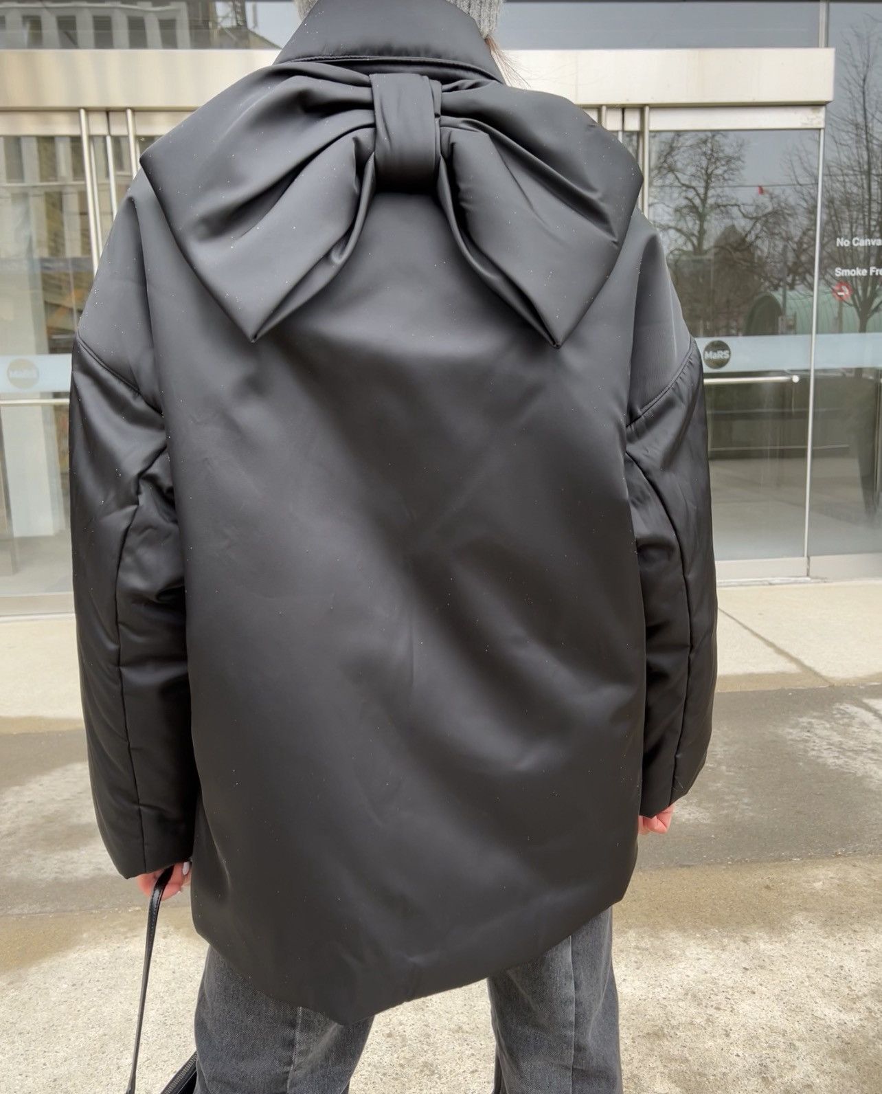 Prada 💥RARE💥Prada Nylon Padded Jacket with triangle logo and bow Size M / US 6-8 / IT 42-44 - 1 Thumbnail