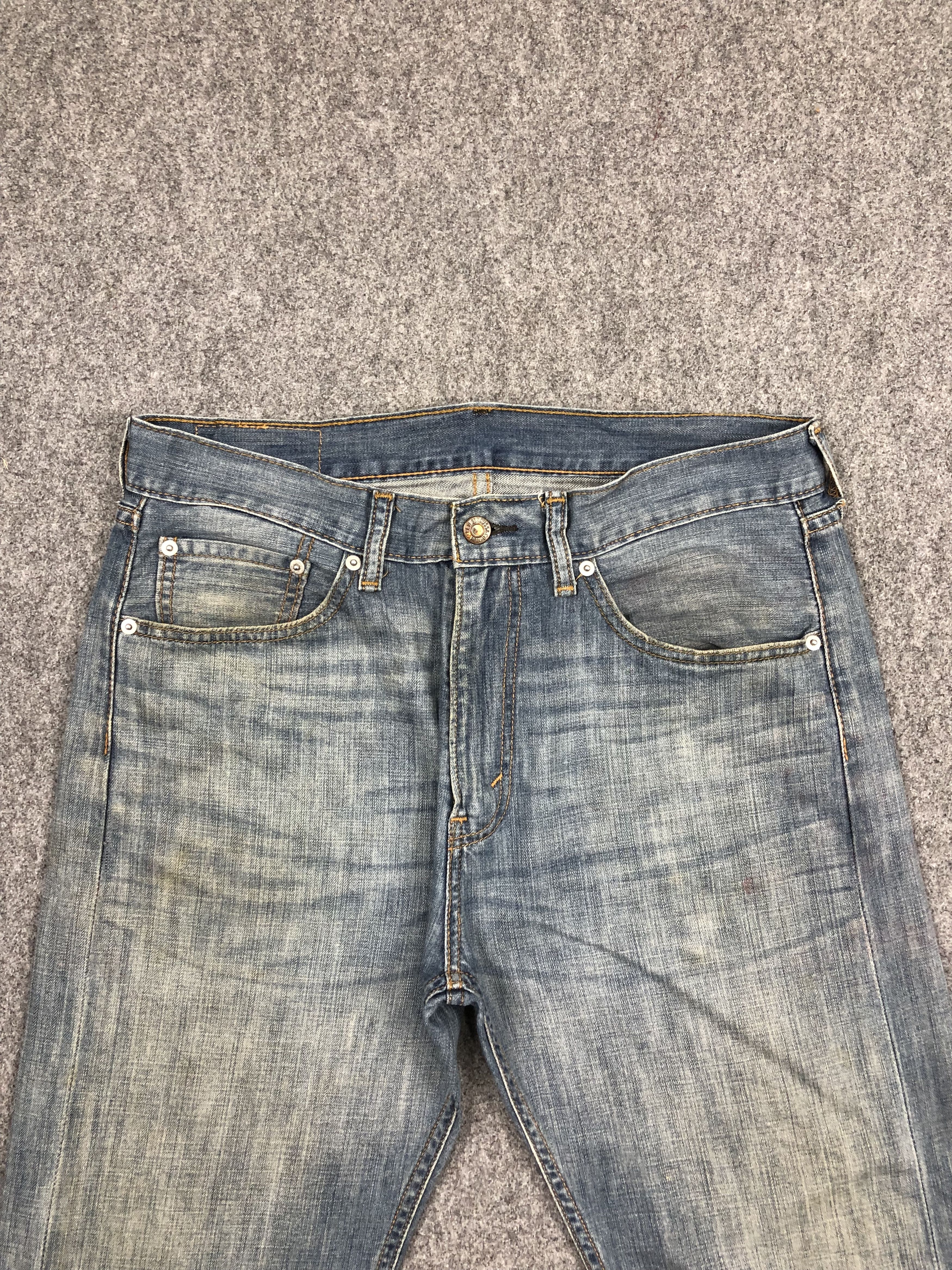 Levi's Vintage Levis 505 Faded Blue Jeans DP1511 Size US 34 / EU 50 - 2 Thumbnail