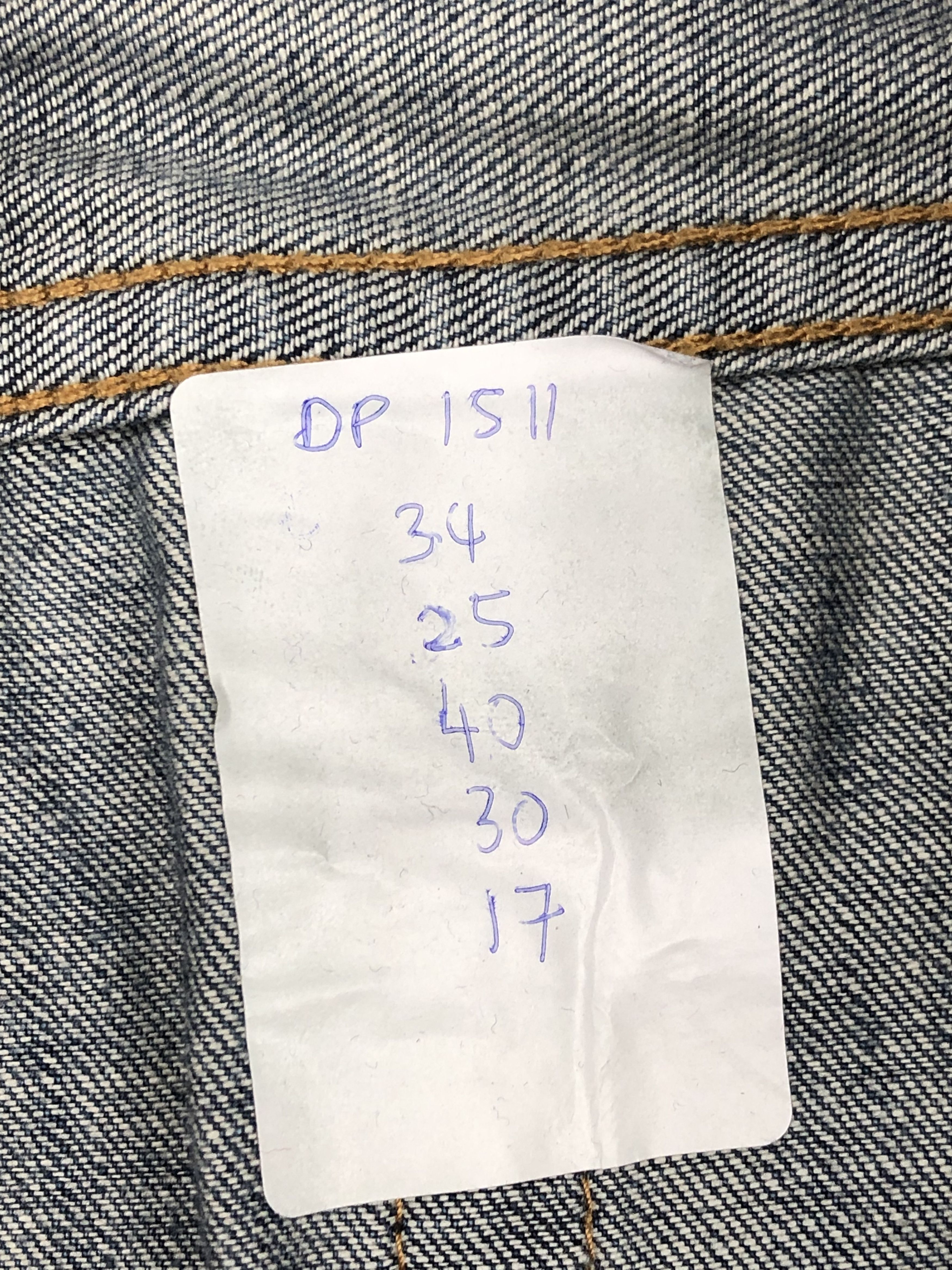 Levi's Vintage Levis 505 Faded Blue Jeans DP1511 Size US 34 / EU 50 - 13 Thumbnail