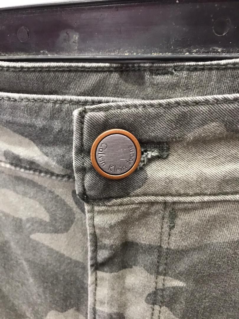 Calvin Klein × Japanese Brand CALVIN KLEIN Camo cotton pants military style Size US 34 / EU 50 - 5 Thumbnail
