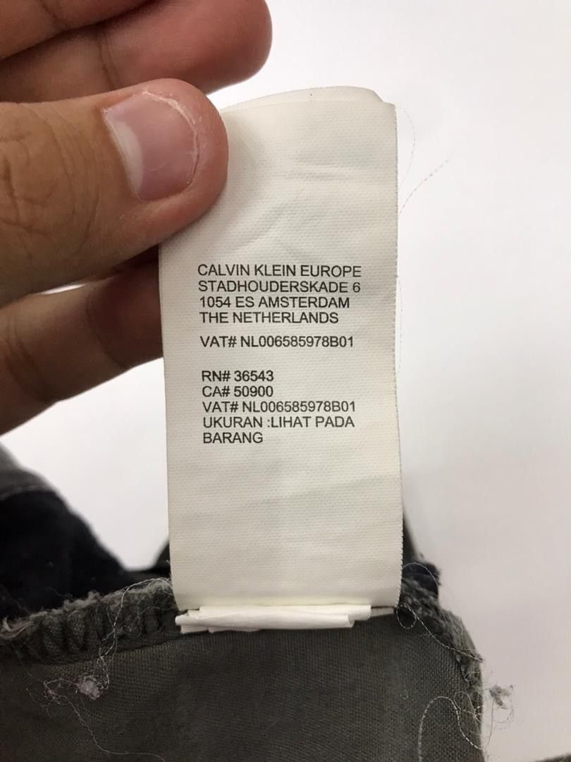 Calvin Klein × Japanese Brand CALVIN KLEIN Camo cotton pants military style Size US 34 / EU 50 - 16 Thumbnail
