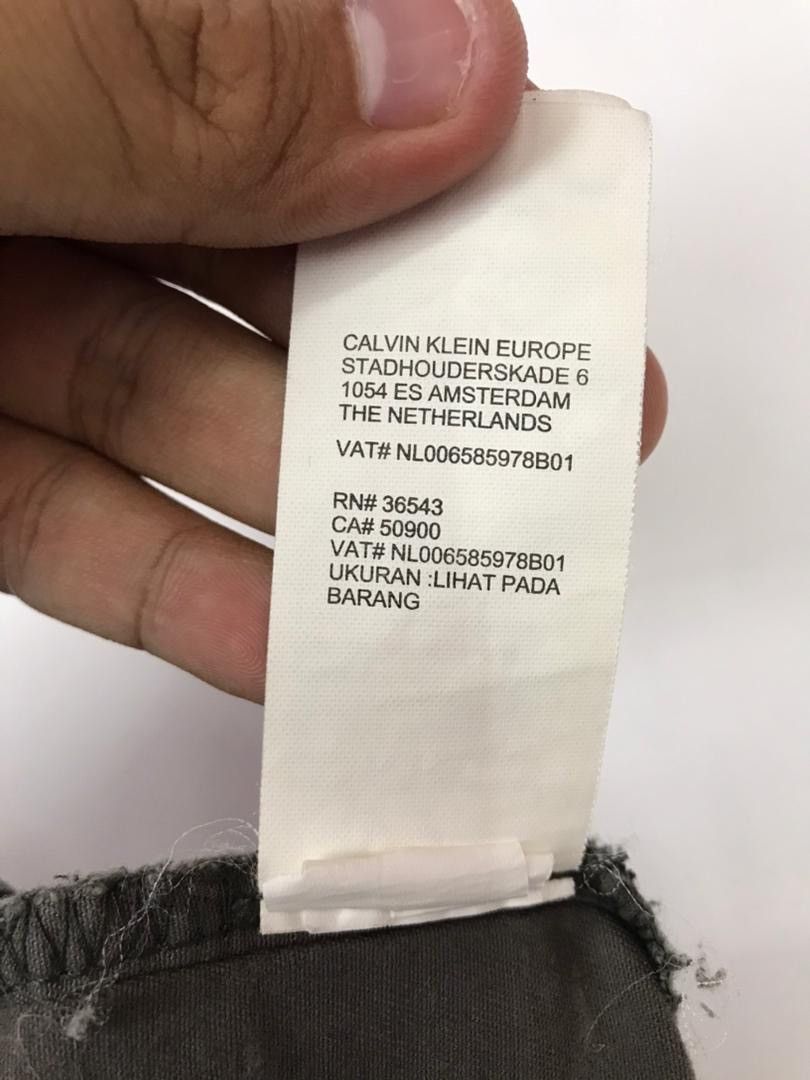 Calvin Klein × Japanese Brand CALVIN KLEIN Camo cotton pants military style Size US 34 / EU 50 - 12 Thumbnail