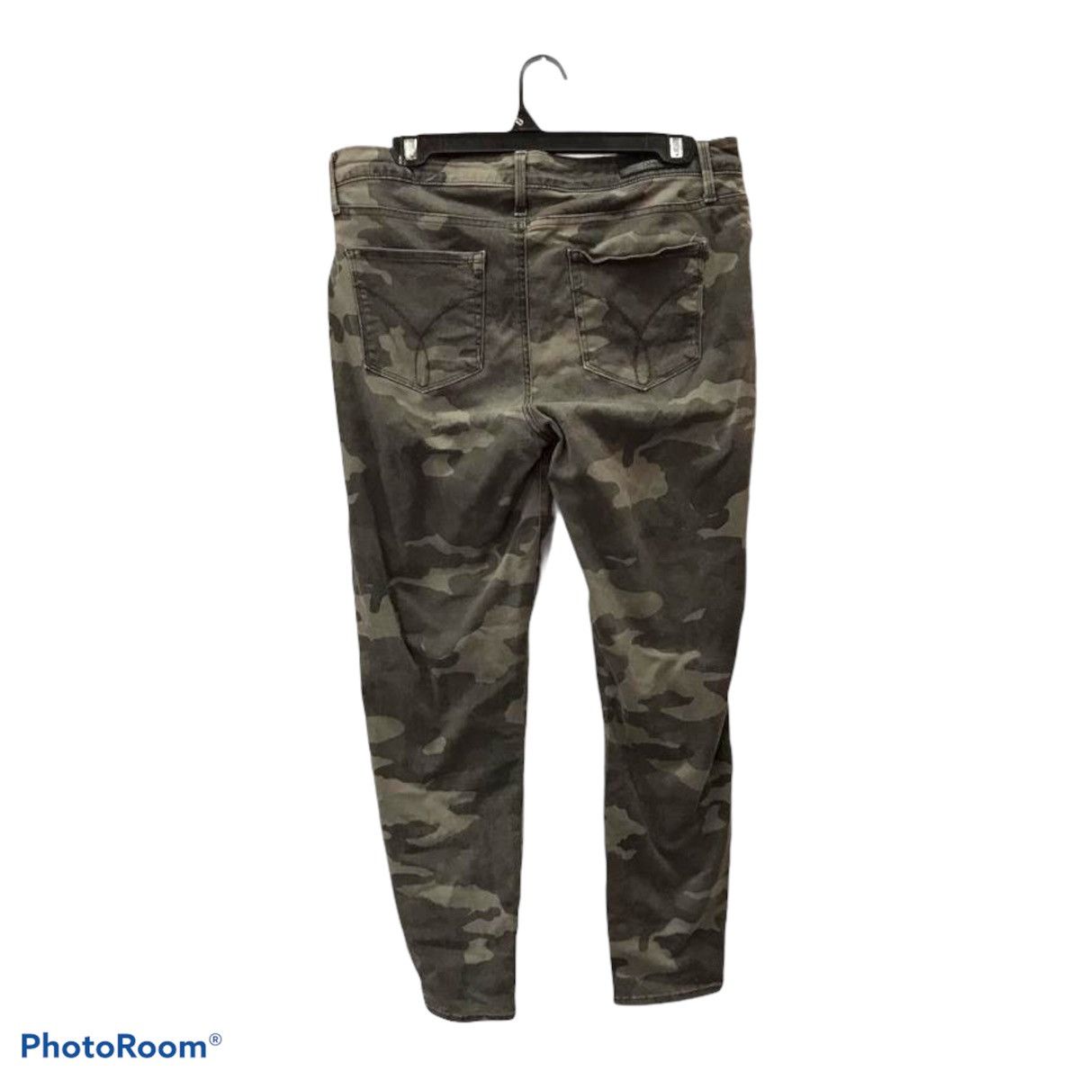 Calvin Klein × Japanese Brand CALVIN KLEIN Camo cotton pants military style Size US 34 / EU 50 - 2 Thumbnail