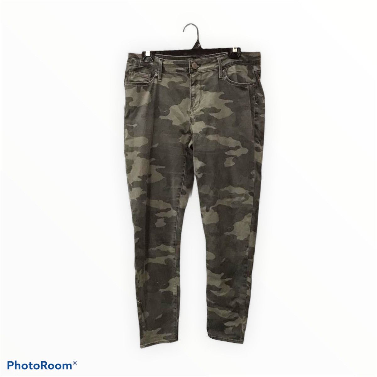 Militaire Zara Zara Pantalon Militar CALVIN KLEIN Camo Cotton
