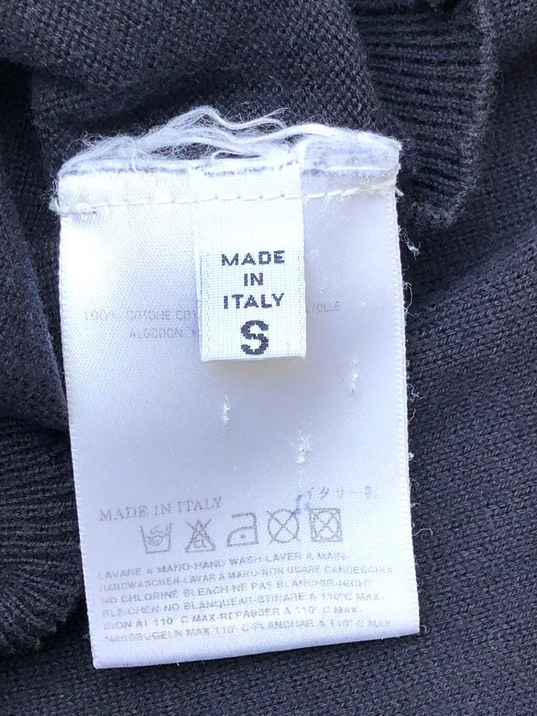 Maison Margiela Navy sweater with suede elbows Size US S / EU 44-46 / 1 - 5 Thumbnail