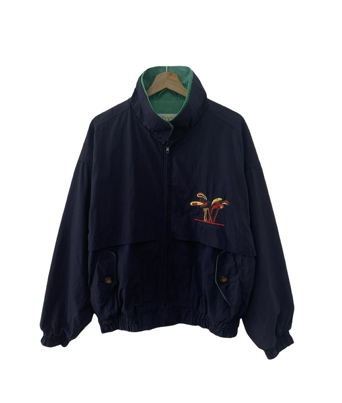 Japanese Brand × Vintage Vintage International Golf Australia Big Logo Light Jacket Size US M / EU 48-50 / 2 - 1 Thumbnail