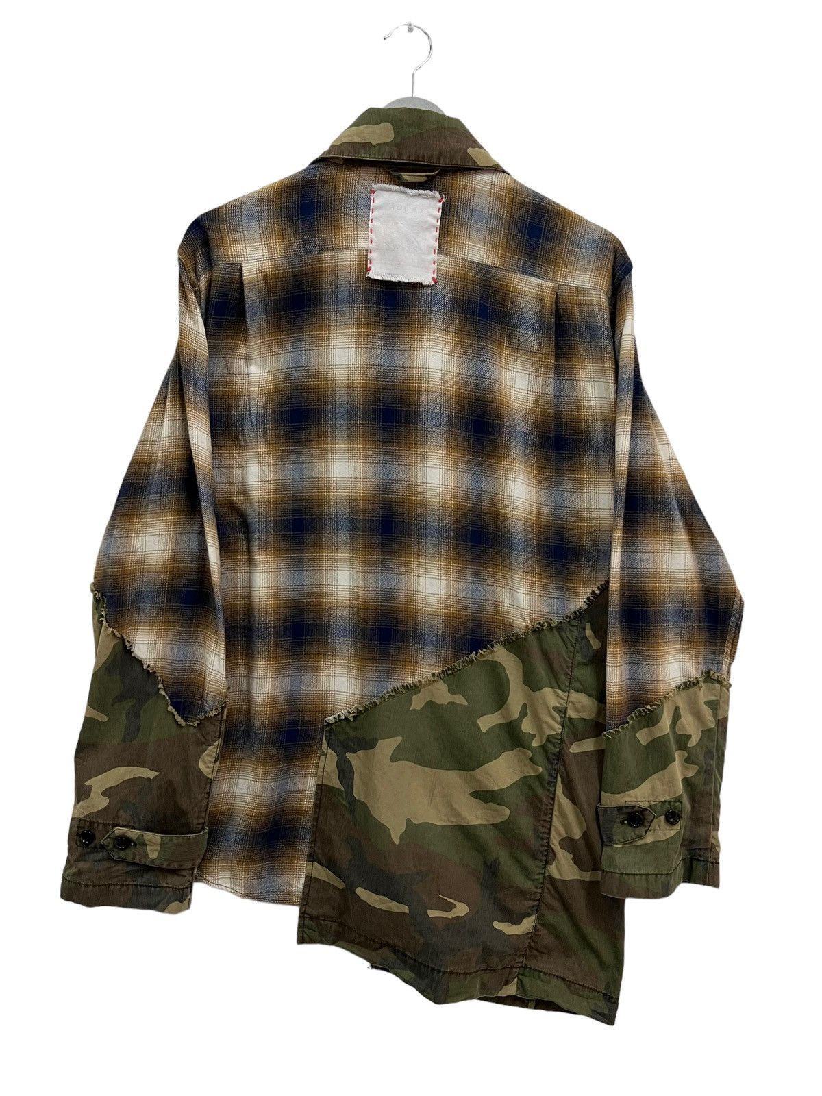 Japanese Brand 💥 REMAKE REBUILD PLAID SHIRT Size US L / EU 52-54 / 3 - 10 Thumbnail