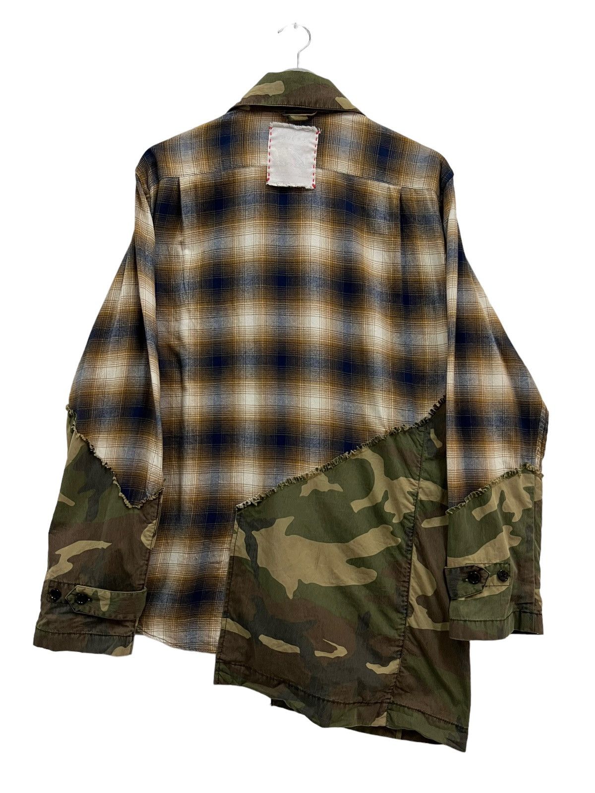 Japanese Brand 💥 REMAKE REBUILD PLAID SHIRT Size US L / EU 52-54 / 3 - 9 Thumbnail