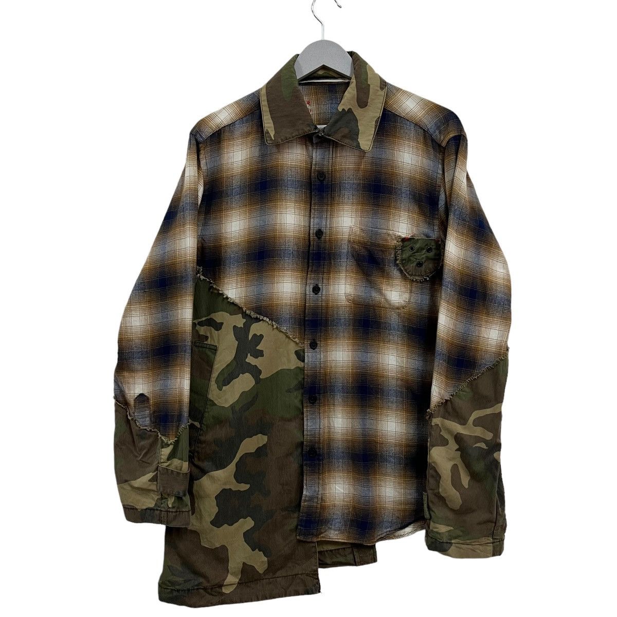 Japanese Brand 💥 REMAKE REBUILD PLAID SHIRT Size US L / EU 52-54 / 3 - 5 Thumbnail