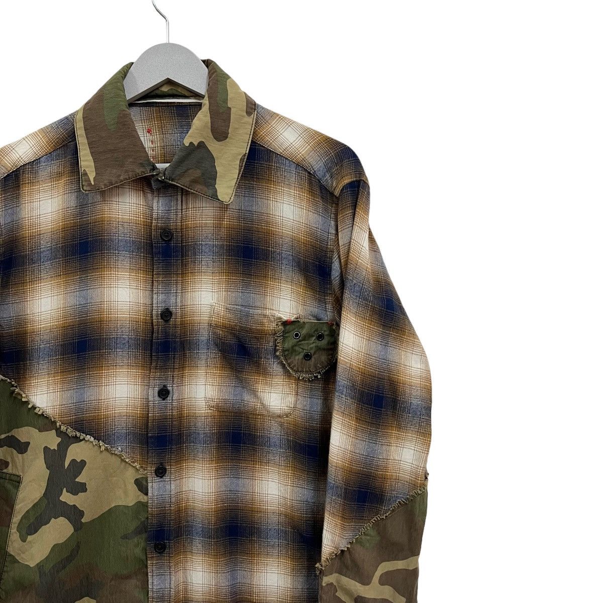 Japanese Brand 💥 REMAKE REBUILD PLAID SHIRT Size US L / EU 52-54 / 3 - 8 Thumbnail