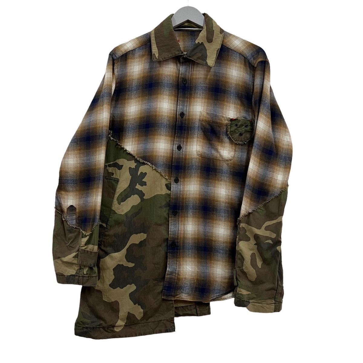 Japanese Brand 💥 REMAKE REBUILD PLAID SHIRT Size US L / EU 52-54 / 3 - 2 Thumbnail