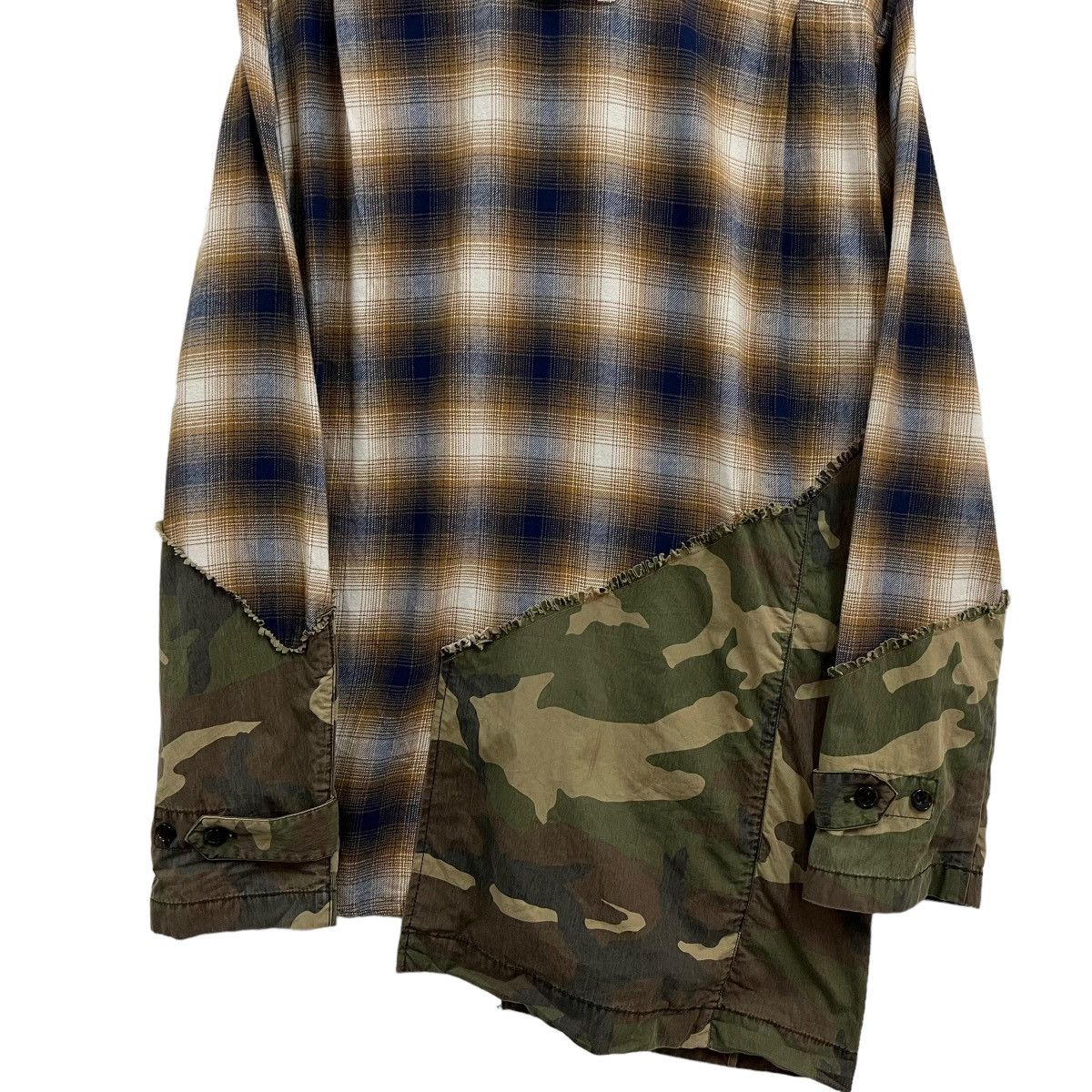 Japanese Brand 💥 REMAKE REBUILD PLAID SHIRT Size US L / EU 52-54 / 3 - 14 Thumbnail