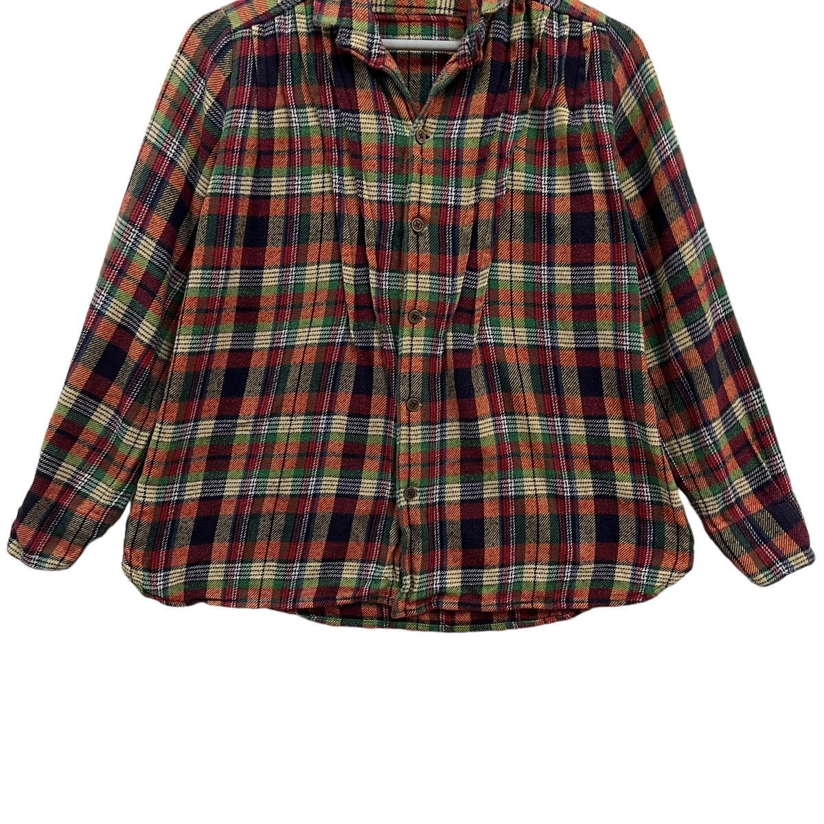 45rpm × Indigo 💥 45 rpm check plaid shirt Size US S / EU 44-46 / 1 - 6 Thumbnail