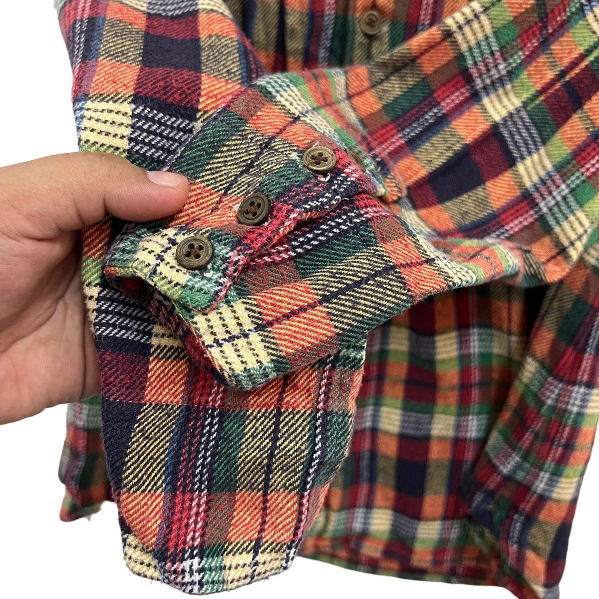 45rpm × Indigo 💥 45 rpm check plaid shirt Size US S / EU 44-46 / 1 - 9 Thumbnail